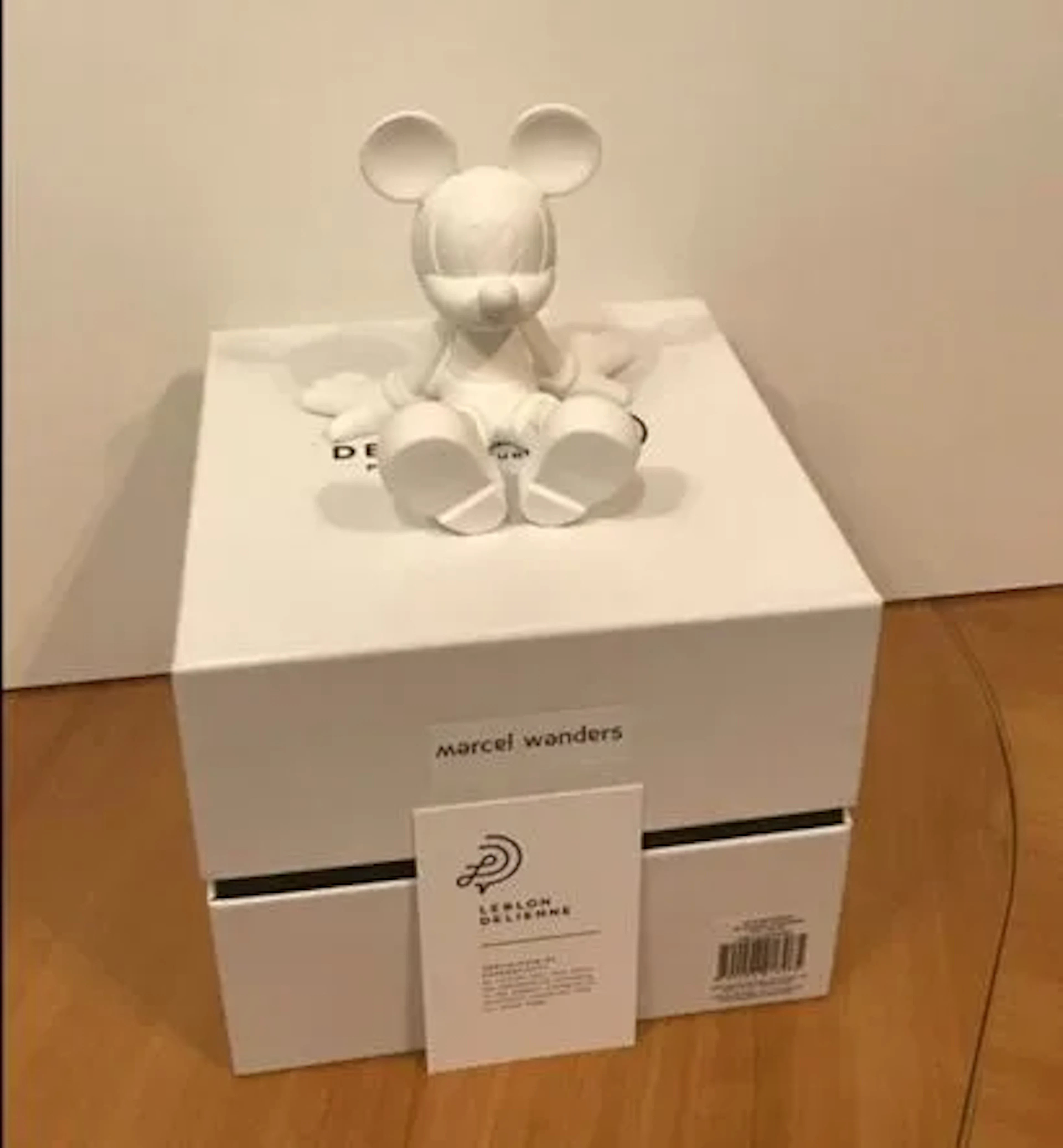 Sitting Mickey by Marcel Wanders - Mat White Edition (Leblon - Lot 42