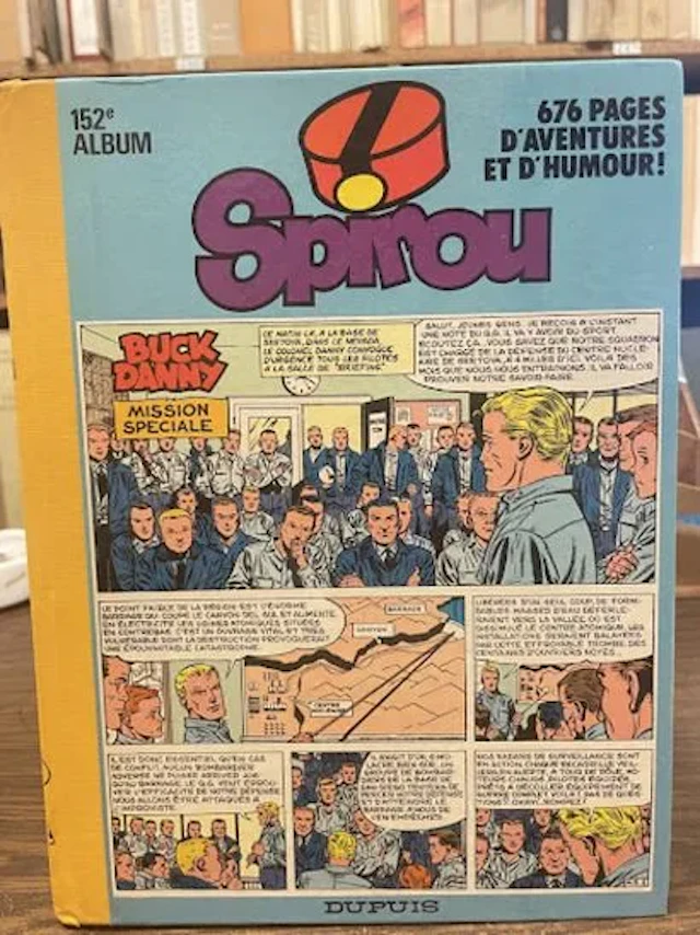 Spirou Album No. 152 - Dupuis Publisher's Binding - 1979 (Ye - Lot 279