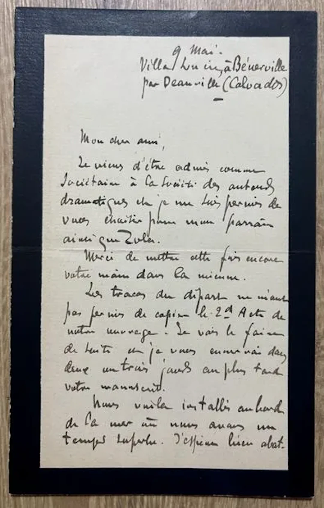 BRUNEAU (Alfred) (1857–1934). French composer and conductor. - Lot 25