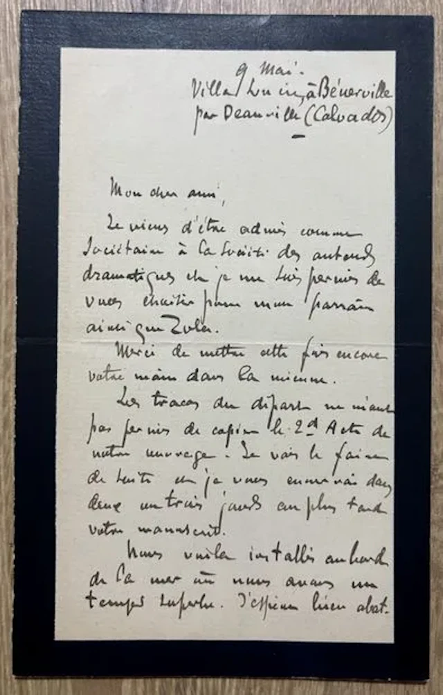 BRUNEAU (Alfred) (1857–1934). French composer and conductor. - Lot 25