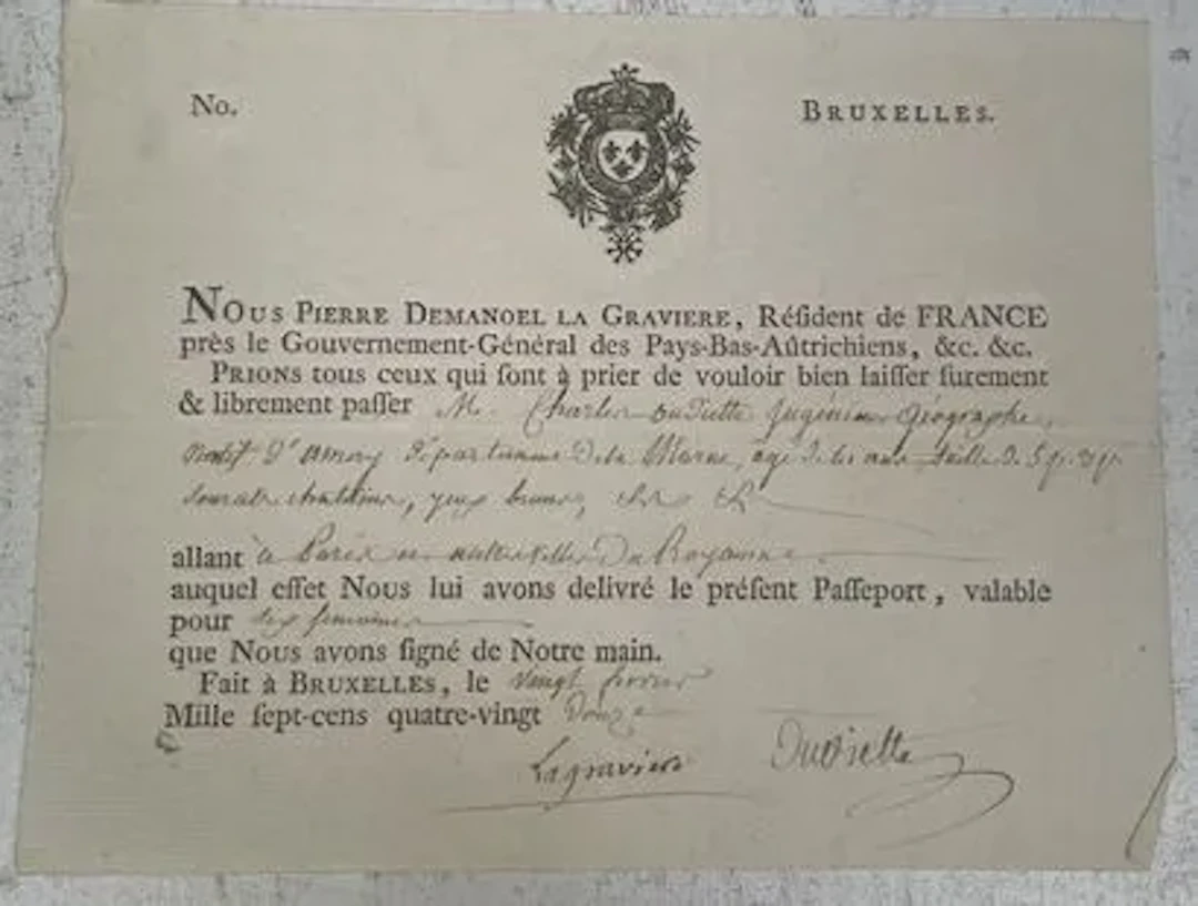 DEMANOEL DE LA GRAVIÈRE (Pierre) - Lot 96
