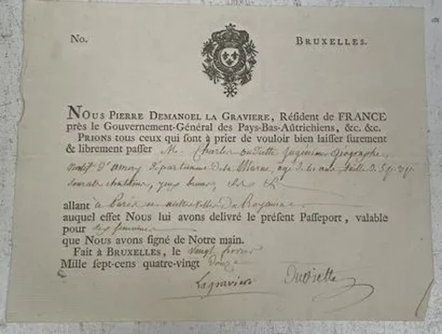 DEMANOEL DE LA GRAVIÈRE (Pierre) - Lot 96