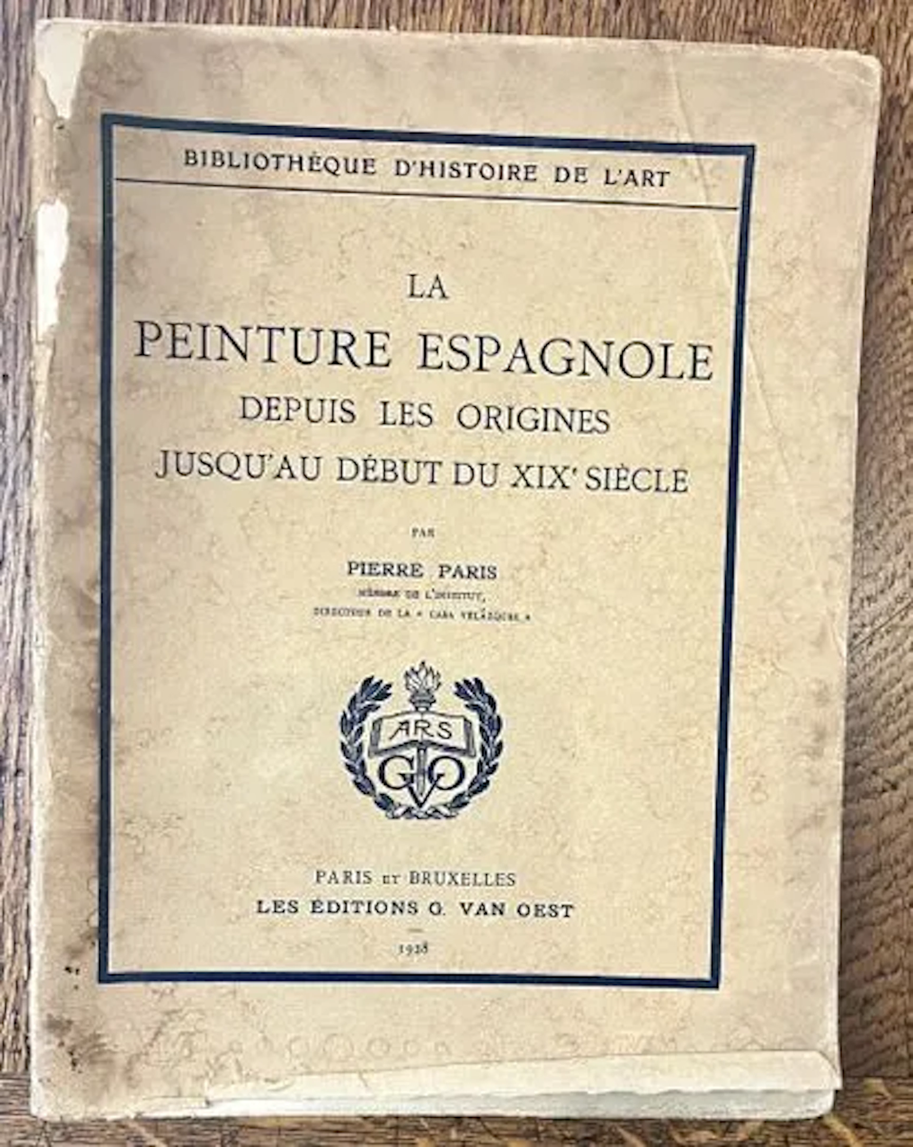PARIS (Pierre). — La Peinture espagnole depuis les origines - Lot 246