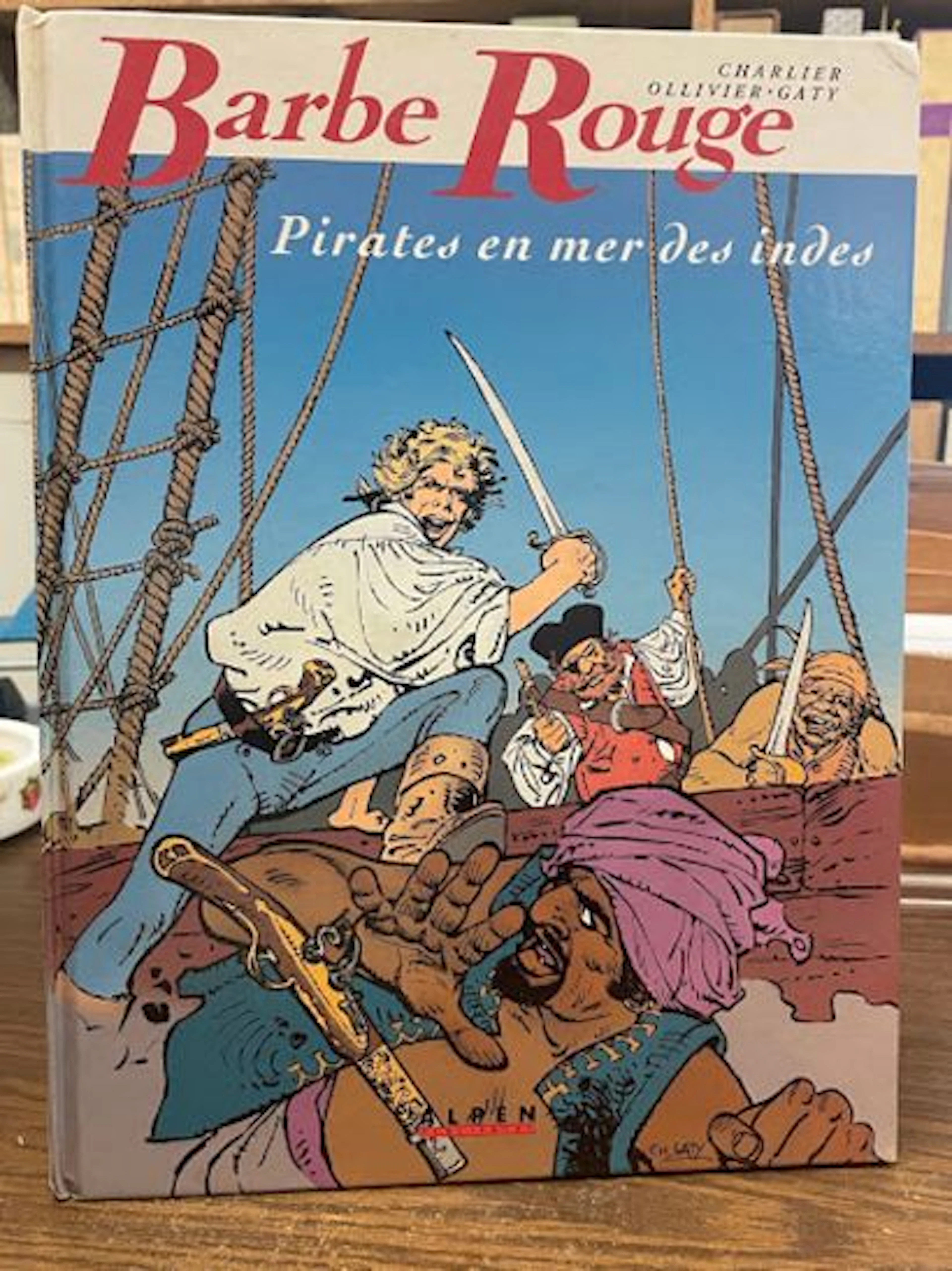 BD Barbe-Rouge - Pirates en mer des Indes - ÉDITION ORIGINAL - Lot 235