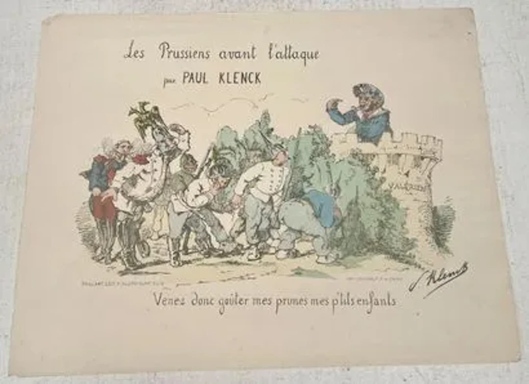 LES PRUSSIENS AVANT L'ATTAQUE - Lot 233
