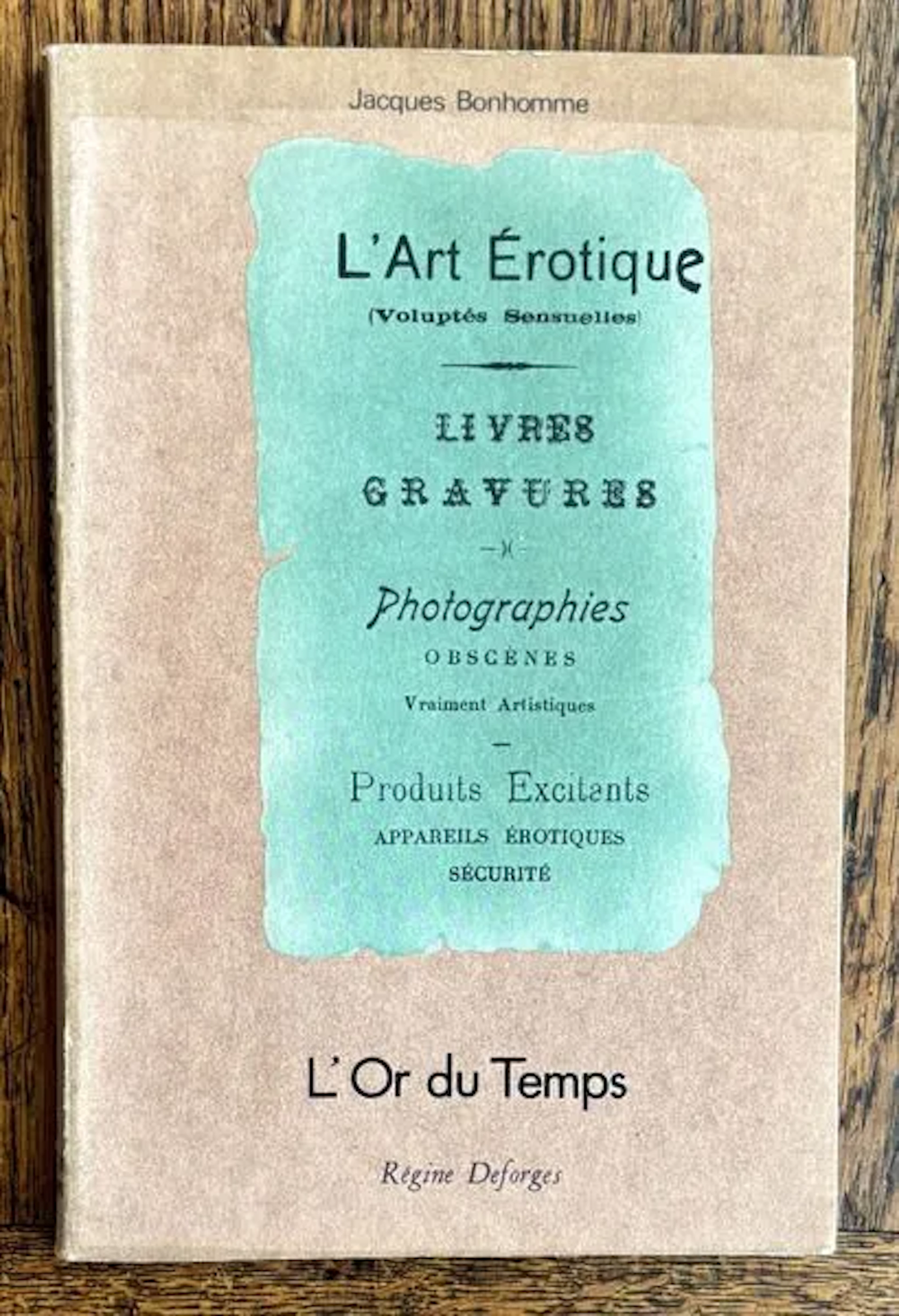 BONHOMME (Jacques) [RÉGINE DEFORGES] — THE EROTIC ART. SENSU - Lot 34