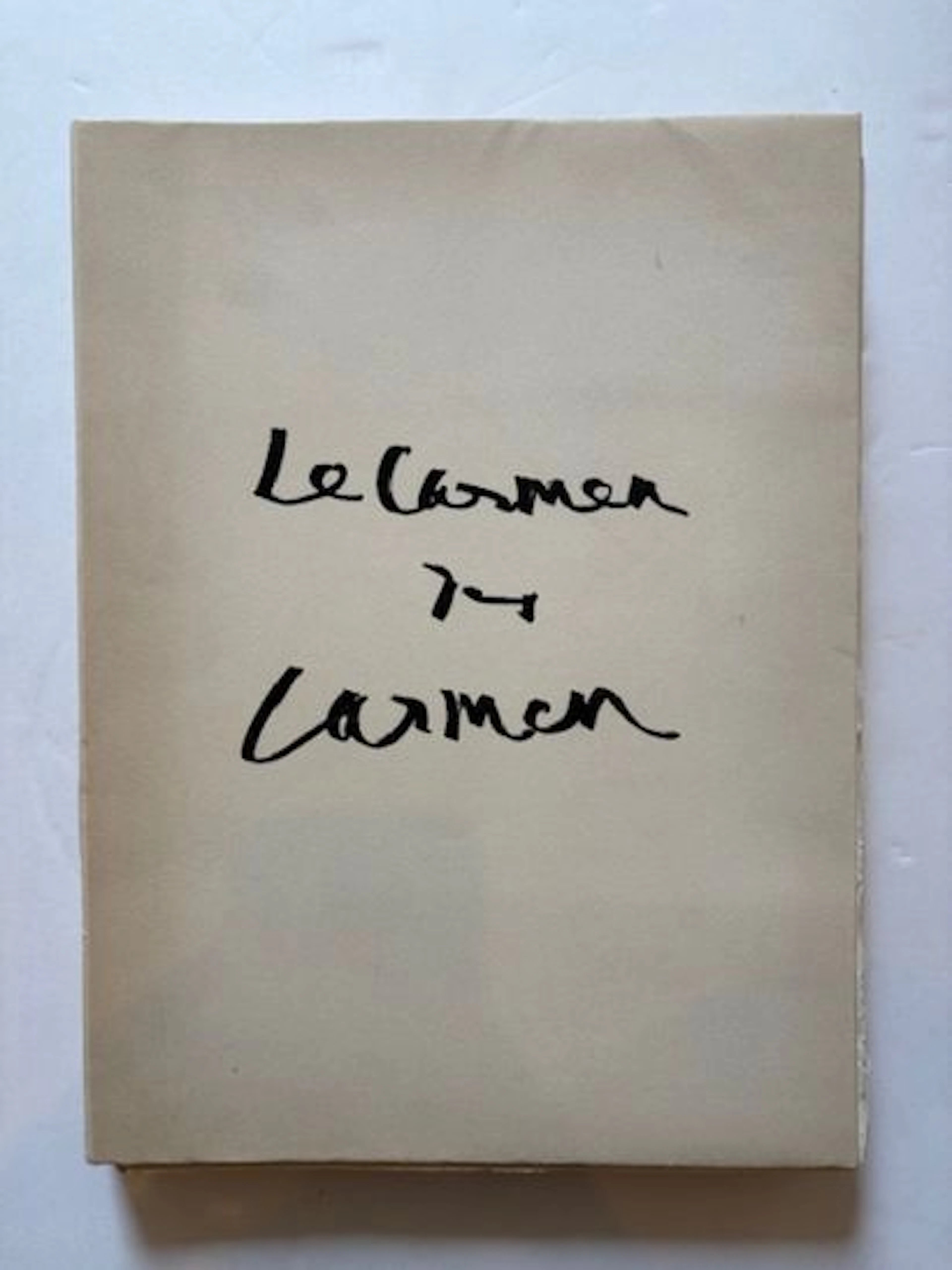 PICASSO, ARAGON. THE CARMEN OF CARMEN - Lot 288