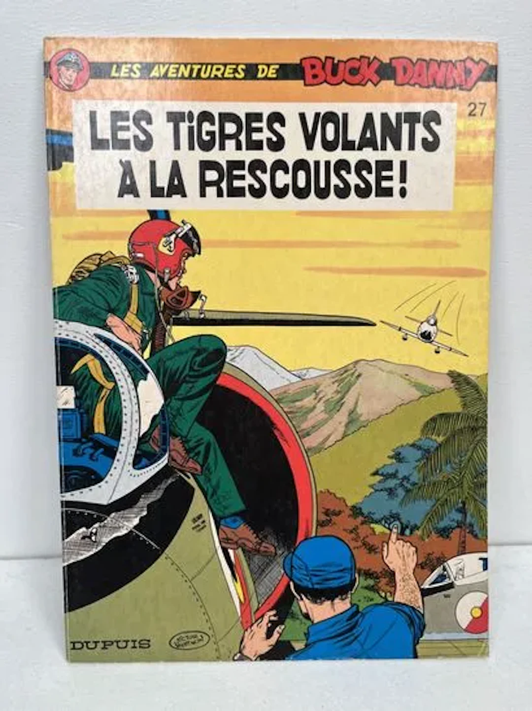 CHARLIER (Jean-Michel) and HUBINON (Victor). The Flying Tige - Lot 58