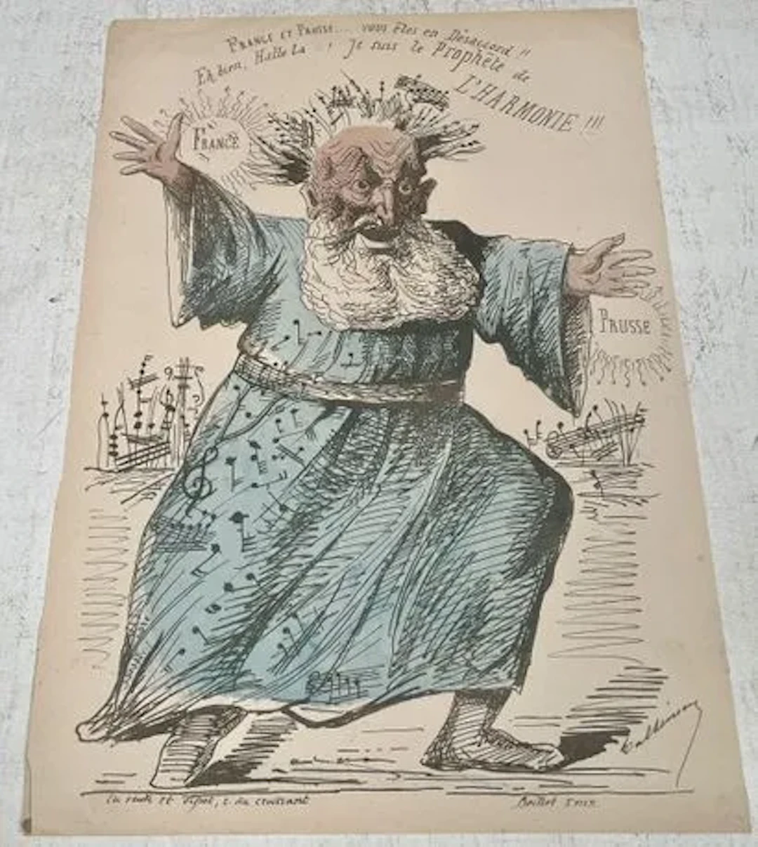 France and Prussia... The Prophet of Harmony - Lot 108