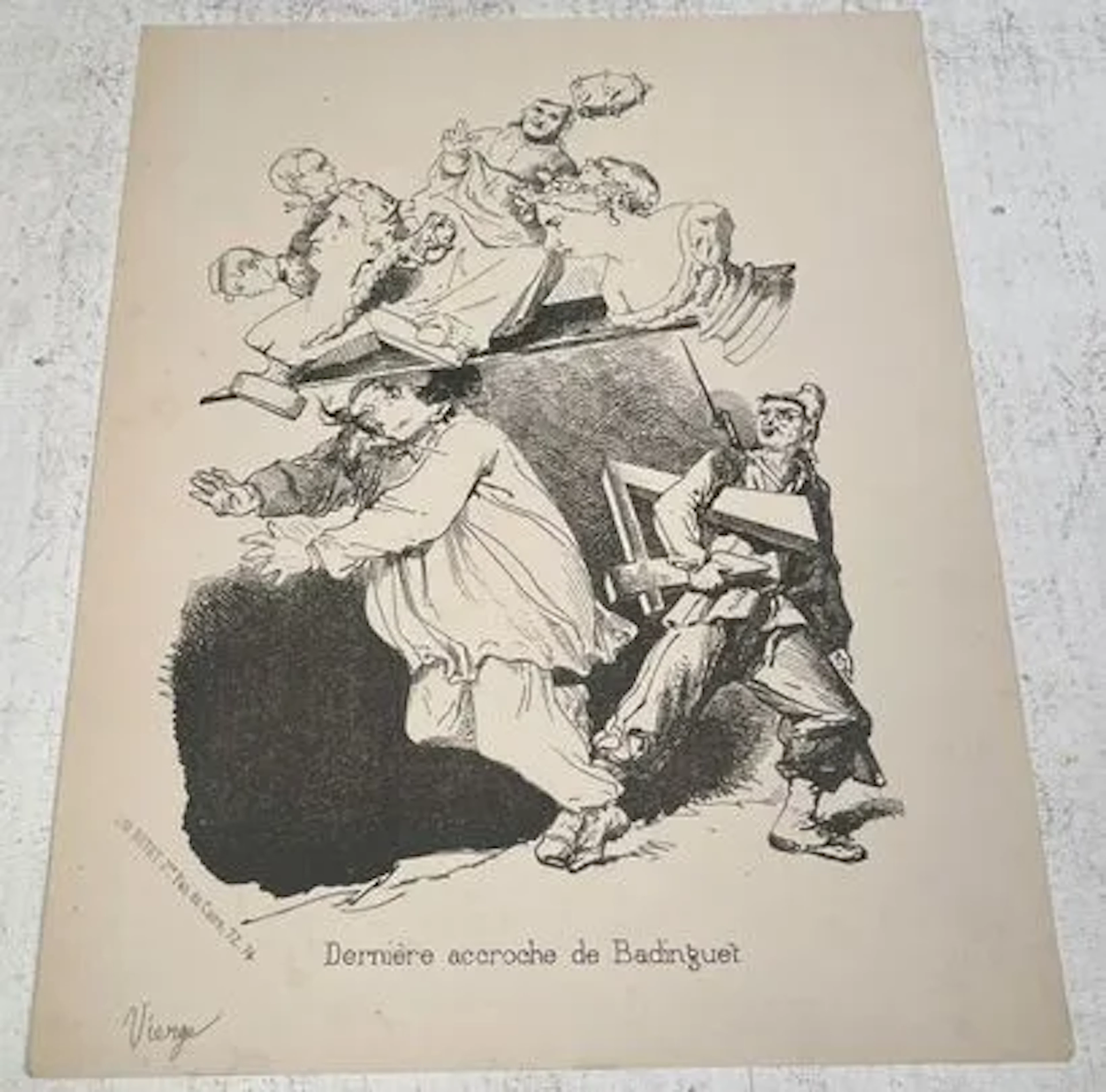 BADINGUET'S FINAL FALL - Lot 97