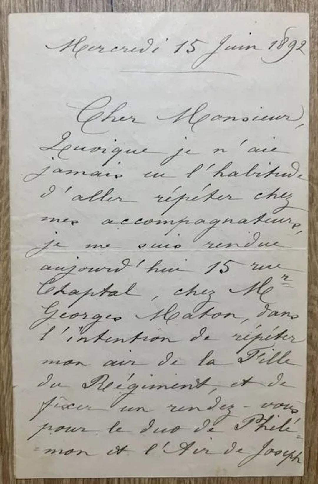 DELAQUERRIÈRE (Louise, née de Miramont-Tréogate) (1845-1911) - Lot 100
