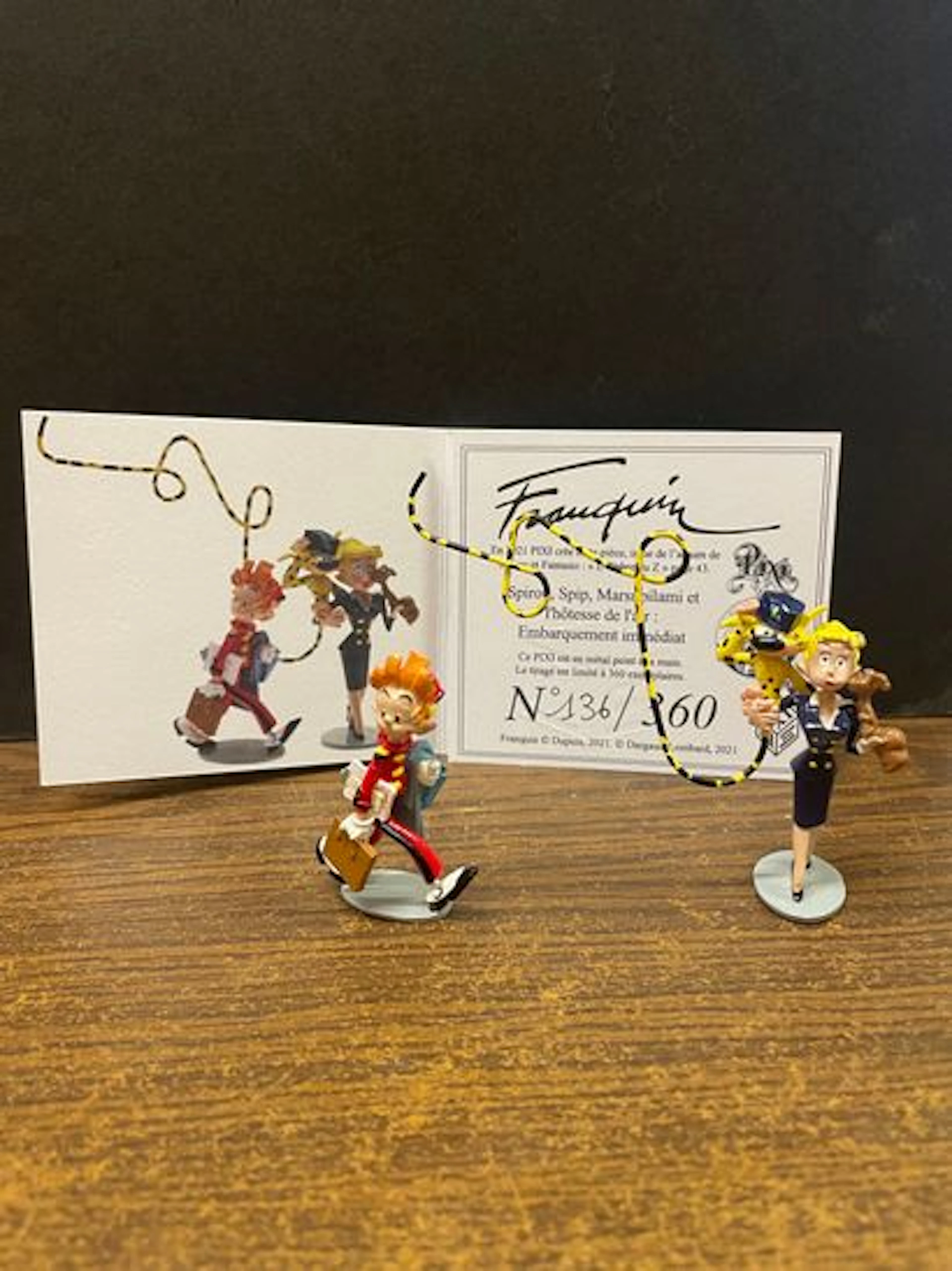 PIXI 6594 - Franquin - Spirou, Spip, le Marsupilami et l'hôt - Lot 119