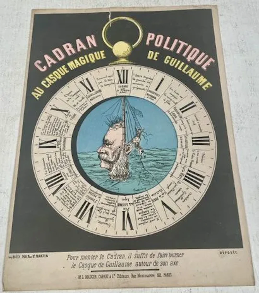 Political Dial Featuring William’s Magic Helmet - Lot 72