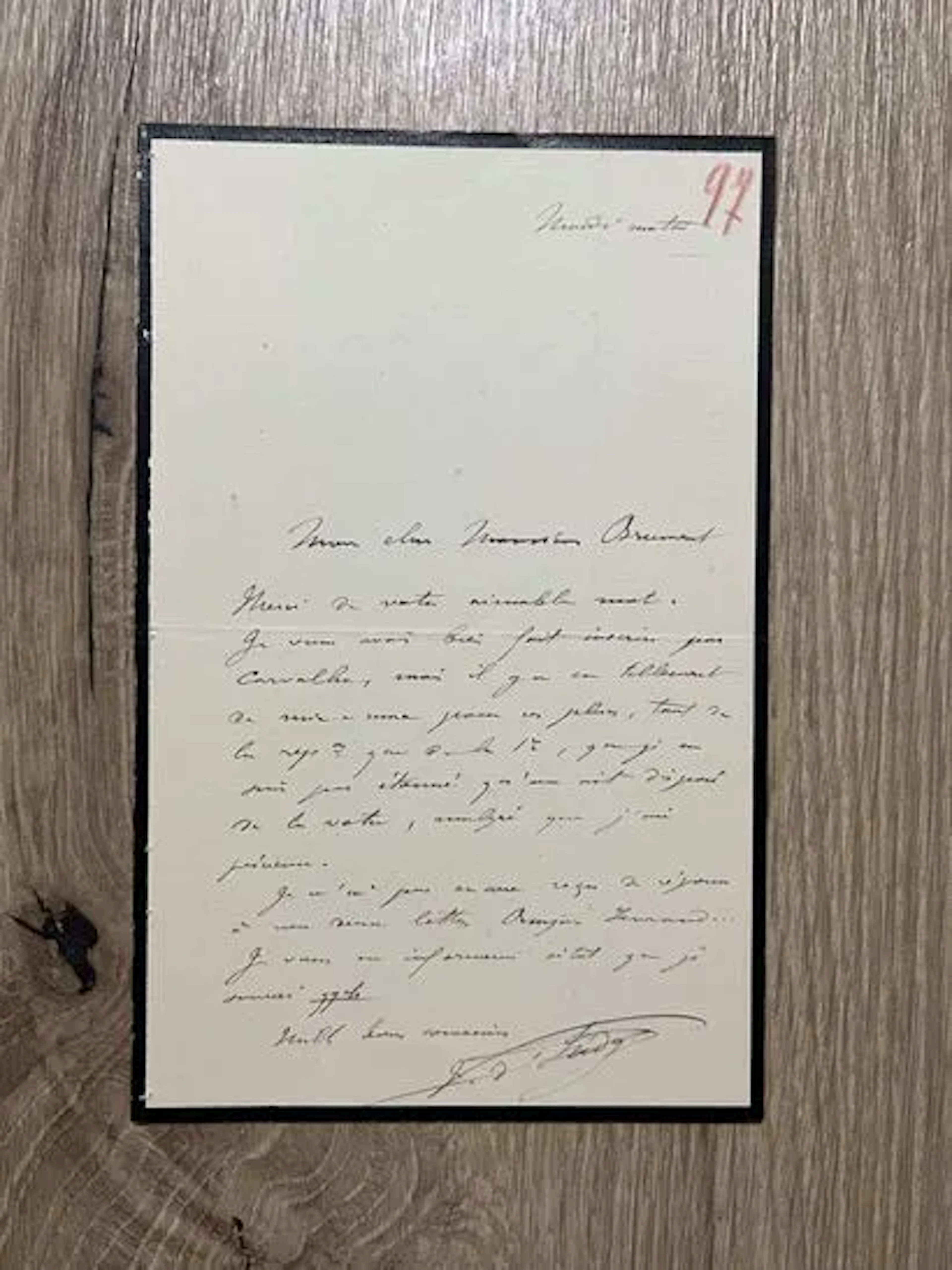 D'INDY (Vincent) (1851-1931) - Lot 74