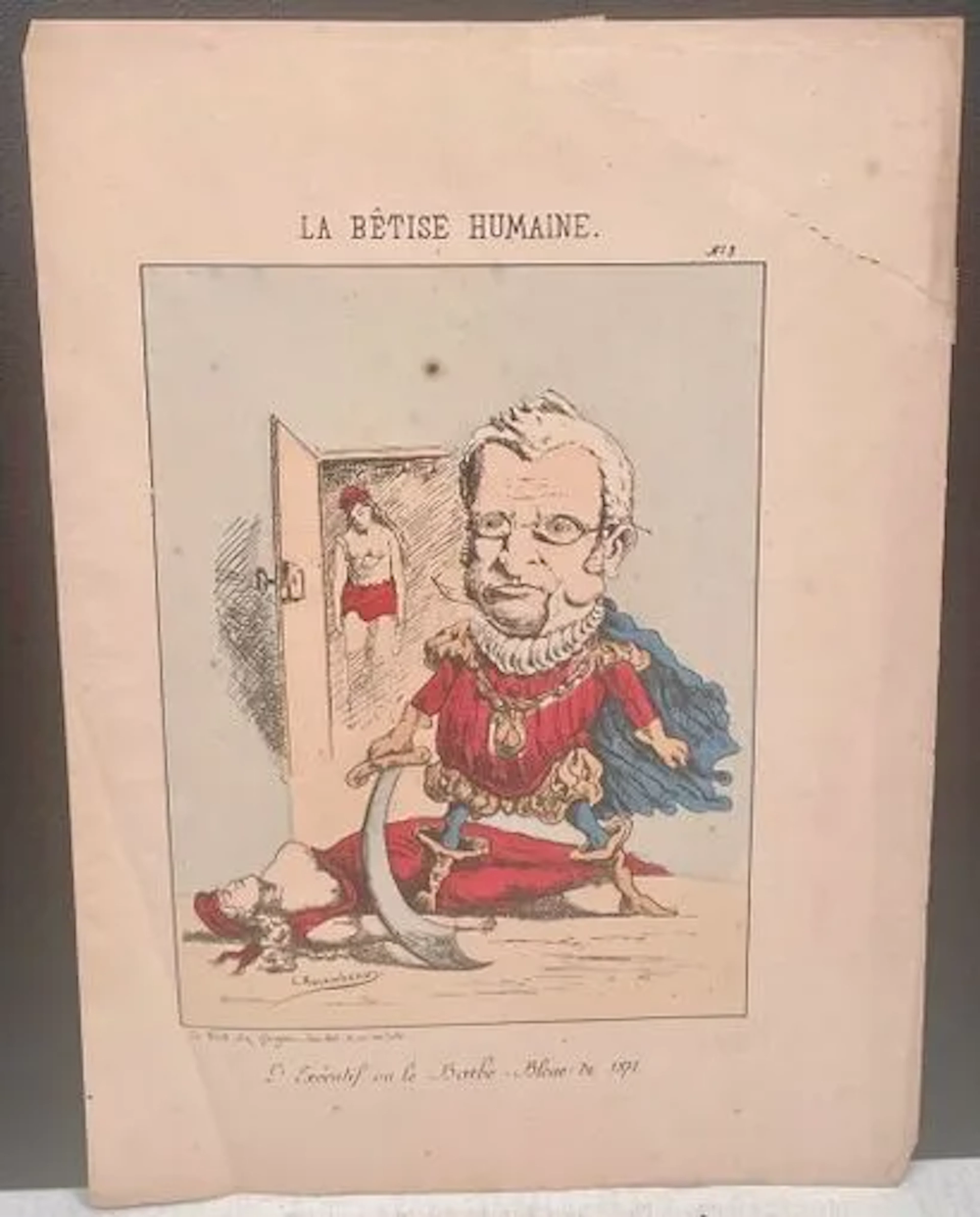 HUMAN FOOLISHNESS, No. 3 — THE ESCORIAL - Lot 175