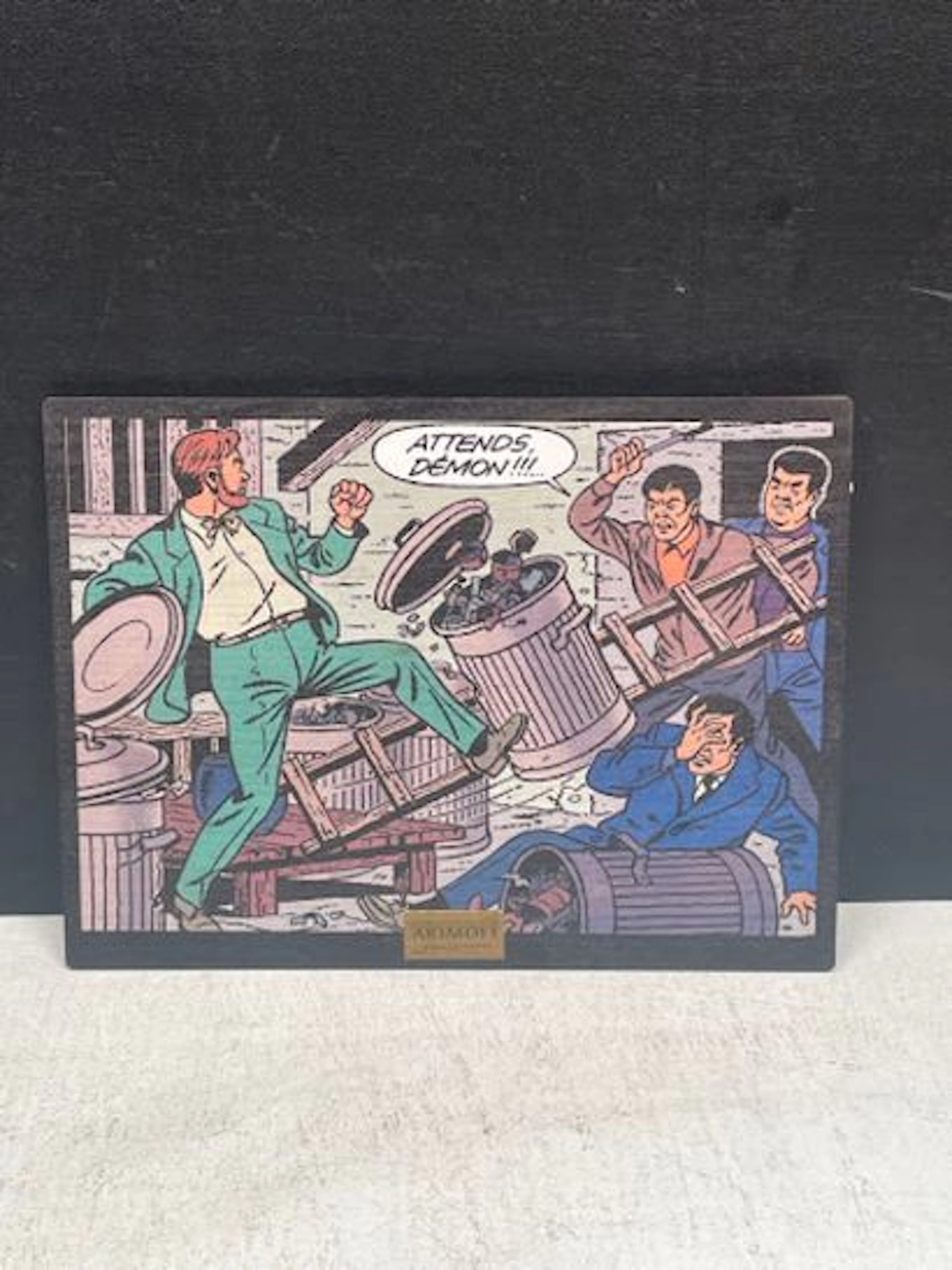 Akimoff Collections - Blake et Mortimer - Tableau scène n°35 - Lot 48