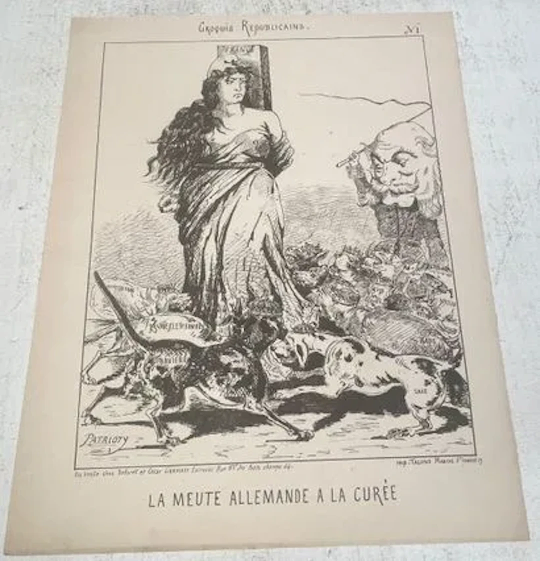 PATRIOTY. Croquis républicains. N° 2. Les Spectres !!! — Pou - Lot 256