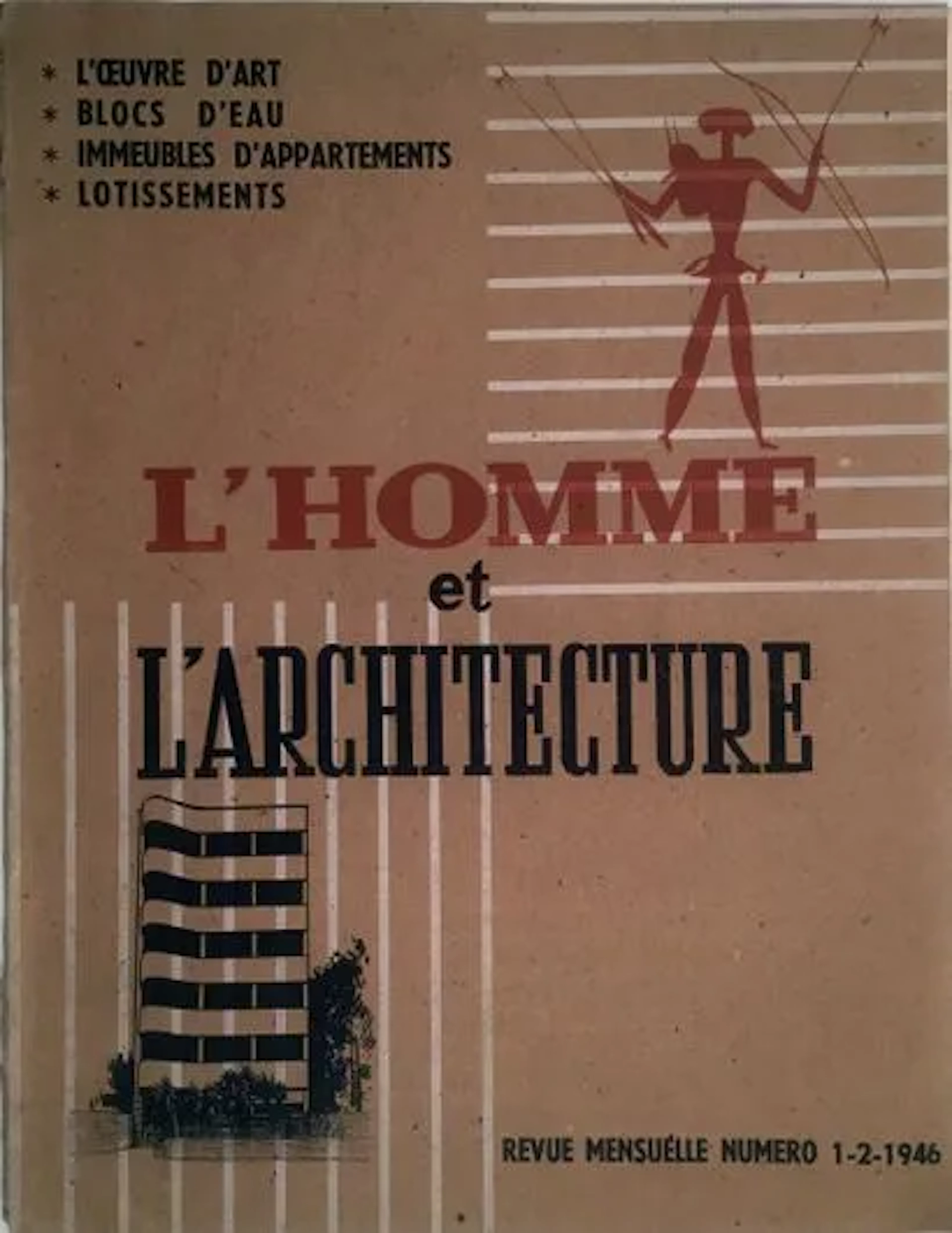 L'HOMME ET L'ARCHITECTURE - Lot 139