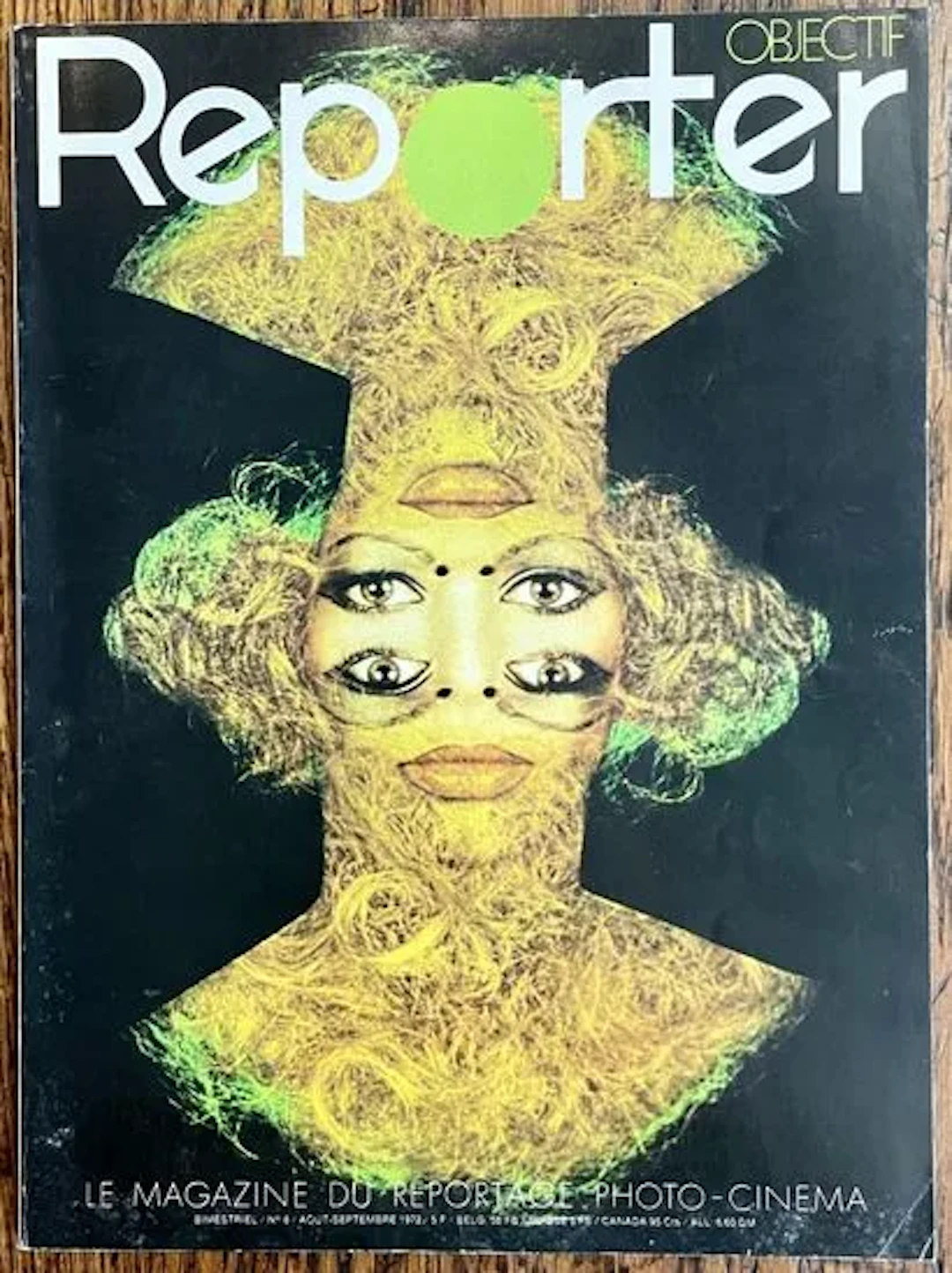 REPORTER OBJECTIF, n° 8, août-septembre 1972. - Lot 212