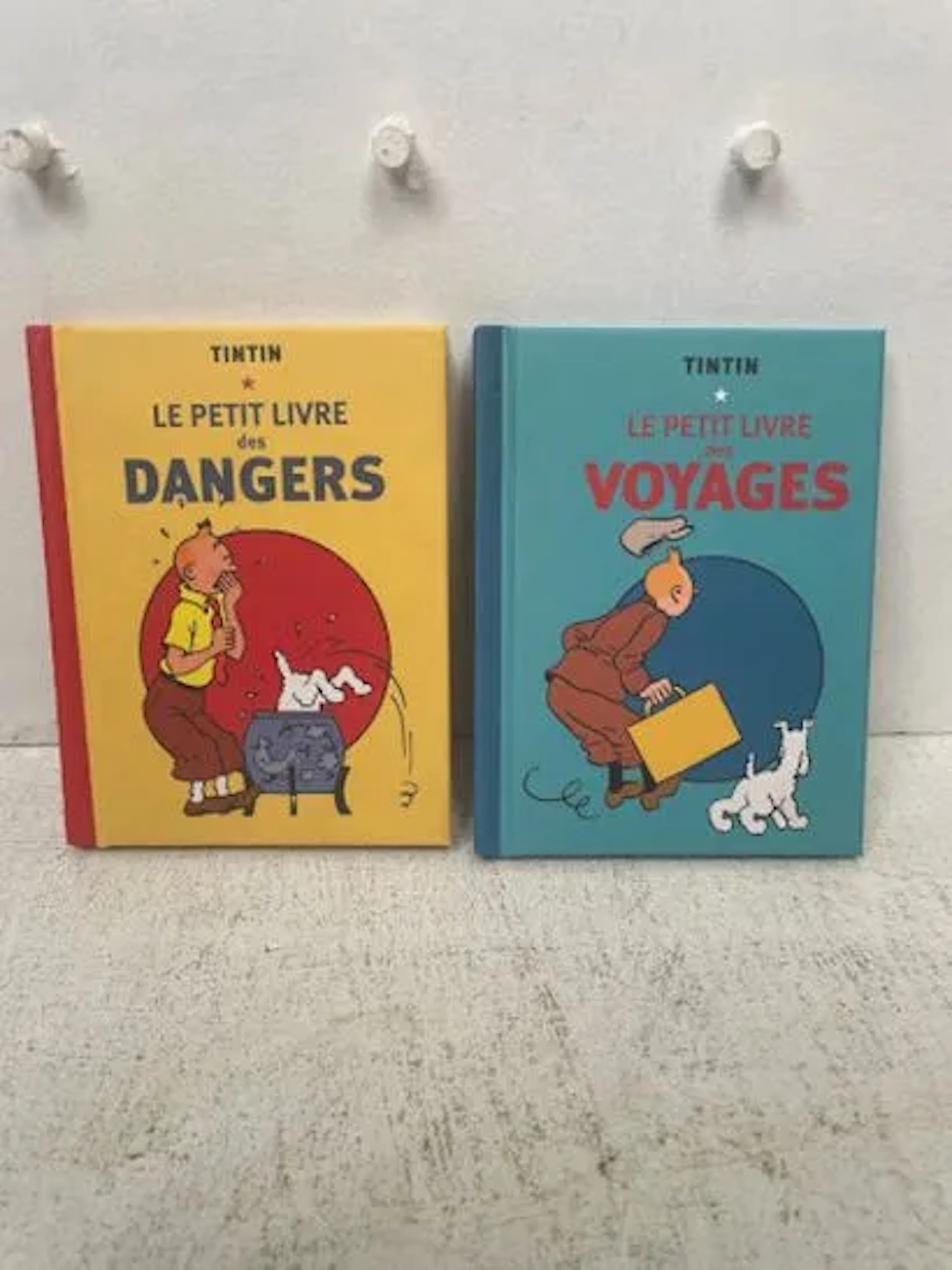 Set of 2 Collector's Edition Books—Tintin: "The Little Book - Lot 263