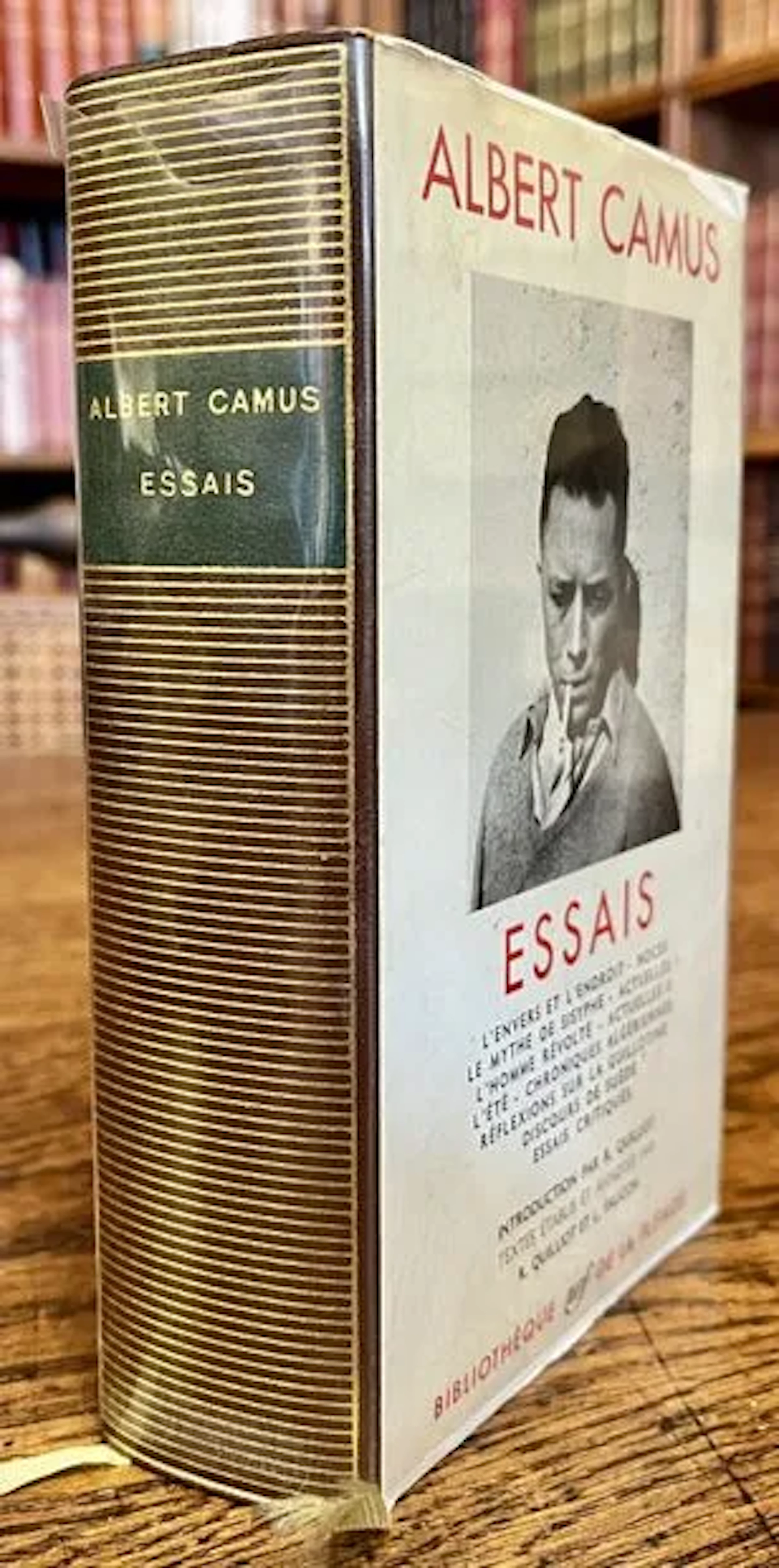 CAMUS — ESSAYS — PLÉIADE — 1967 - Lot 51
