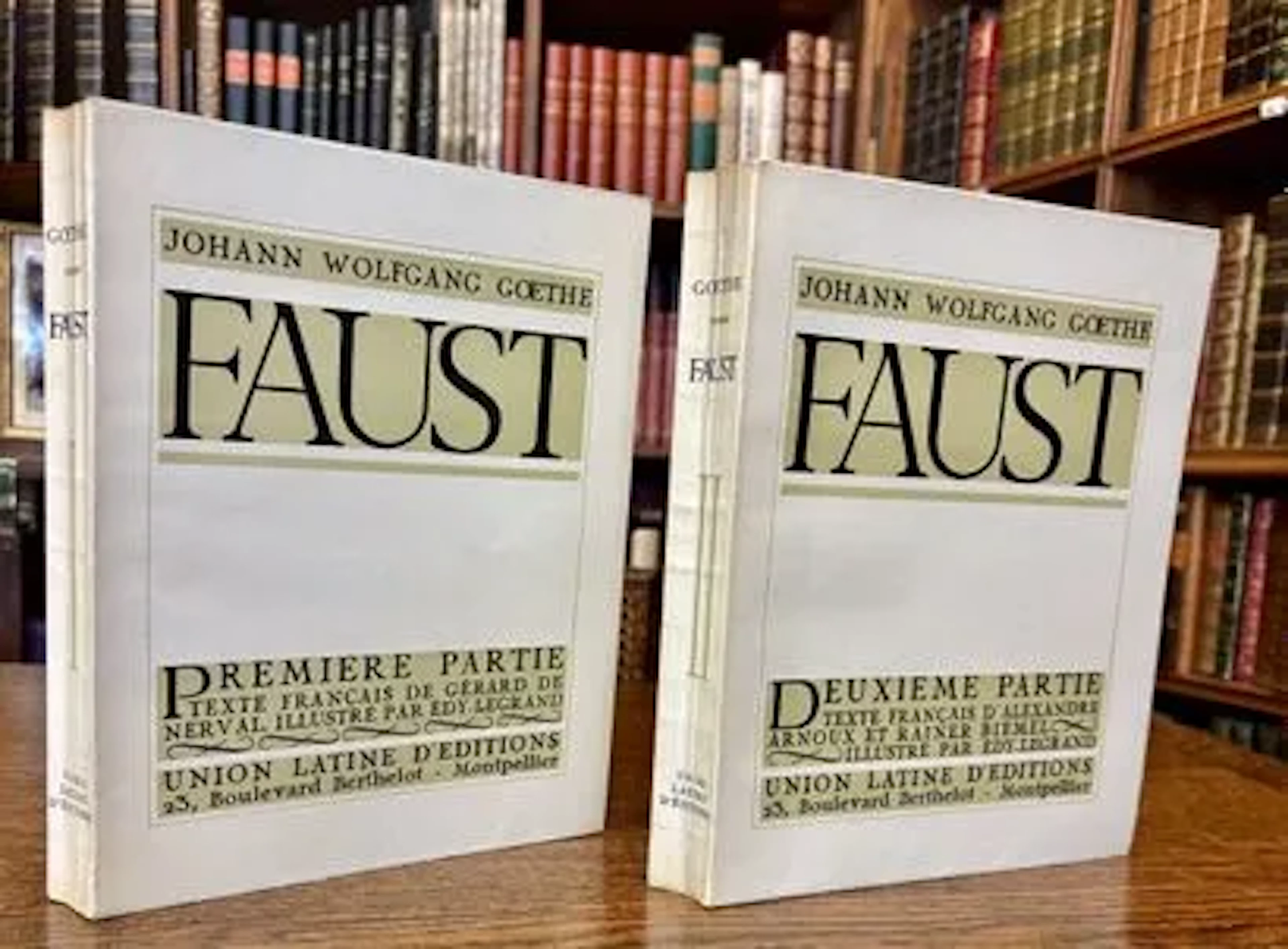 GOETHE (Johann Wolfgang von) — Faust. Première et deuxième p - Lot 119