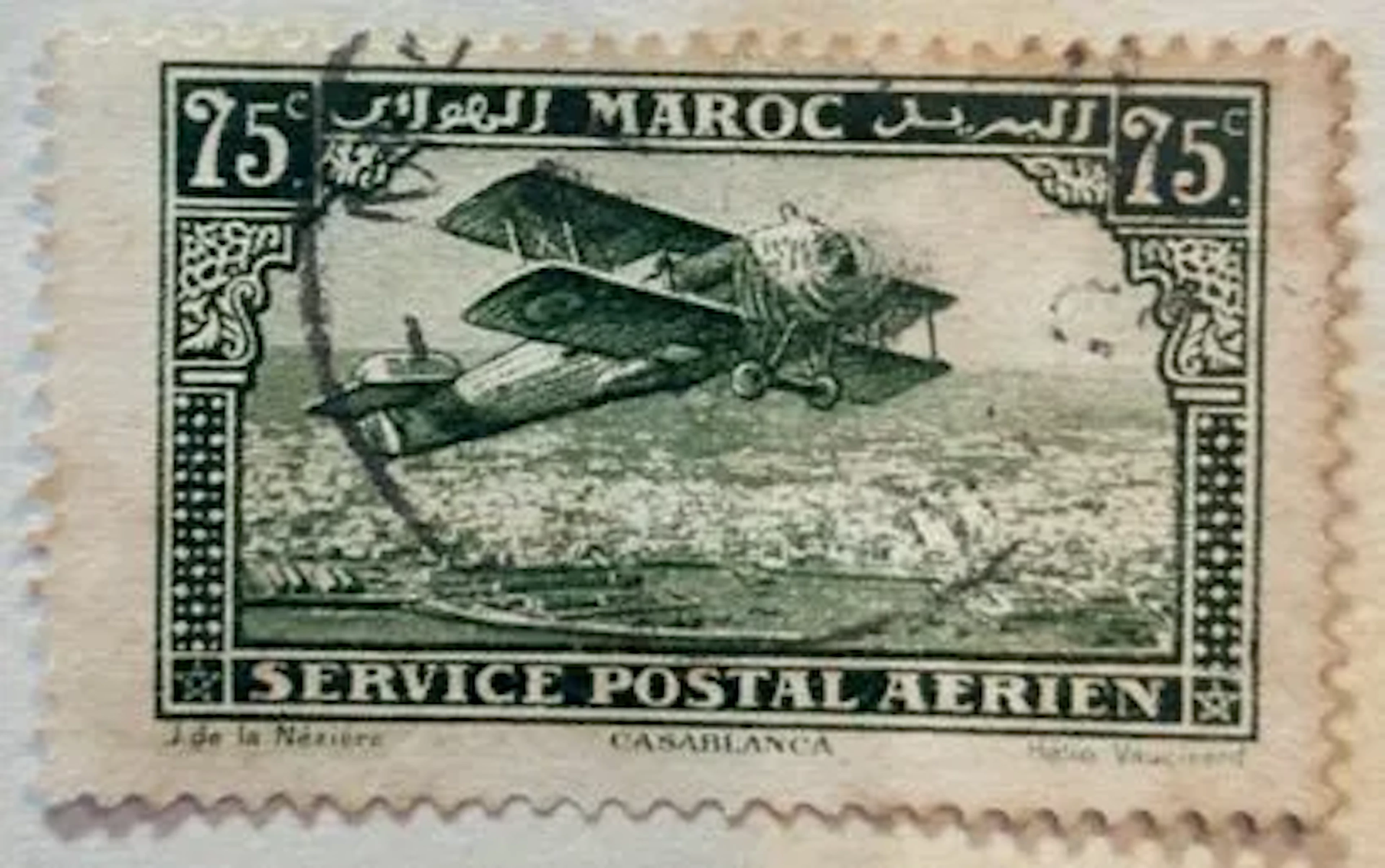 MOROCCO - AIR MAIL. Casablanca. - Lot 243
