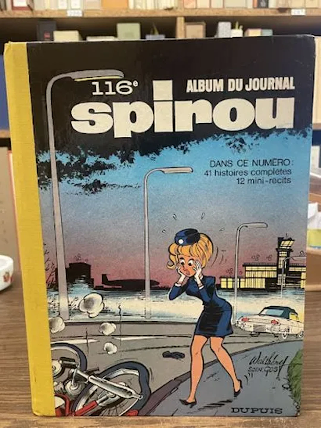 Album Spirou N° 116 - Reliure Éditeur Dupuis - 1970 (Dos Jau - Lot 266