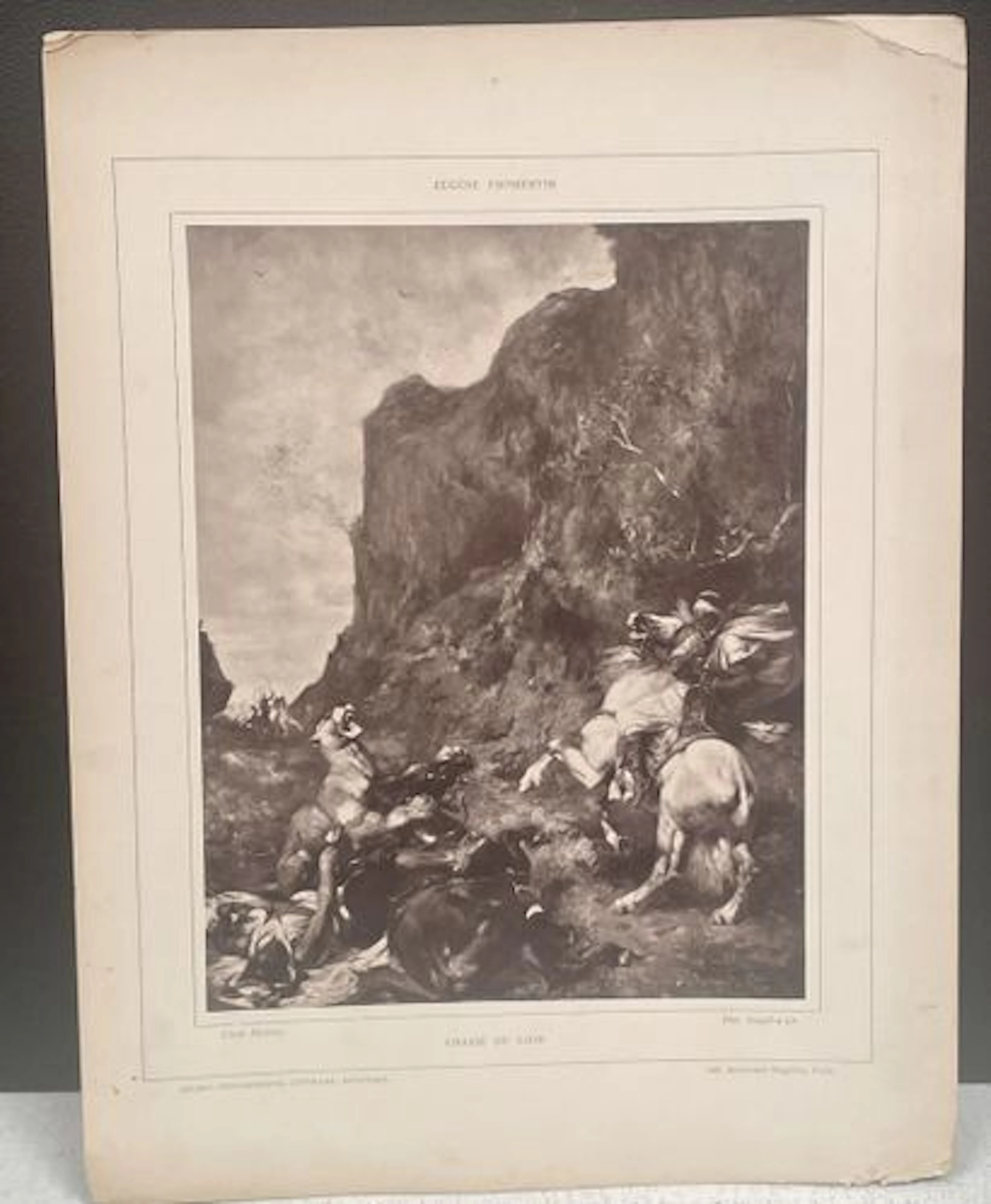 FROMENTIN (Eugène) — LION HUNT - Lot 109
