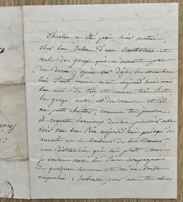 GOUNOD (Victoire, née Lemachois) (1780-1858). Mère du compos - Lot 206