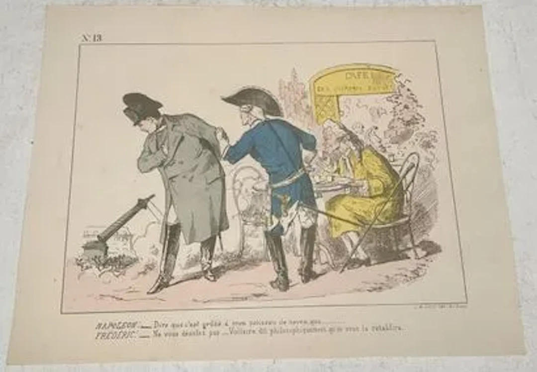 CARICATURE — NAPOLÉON ET FRÉDÉRIC - Lot 74