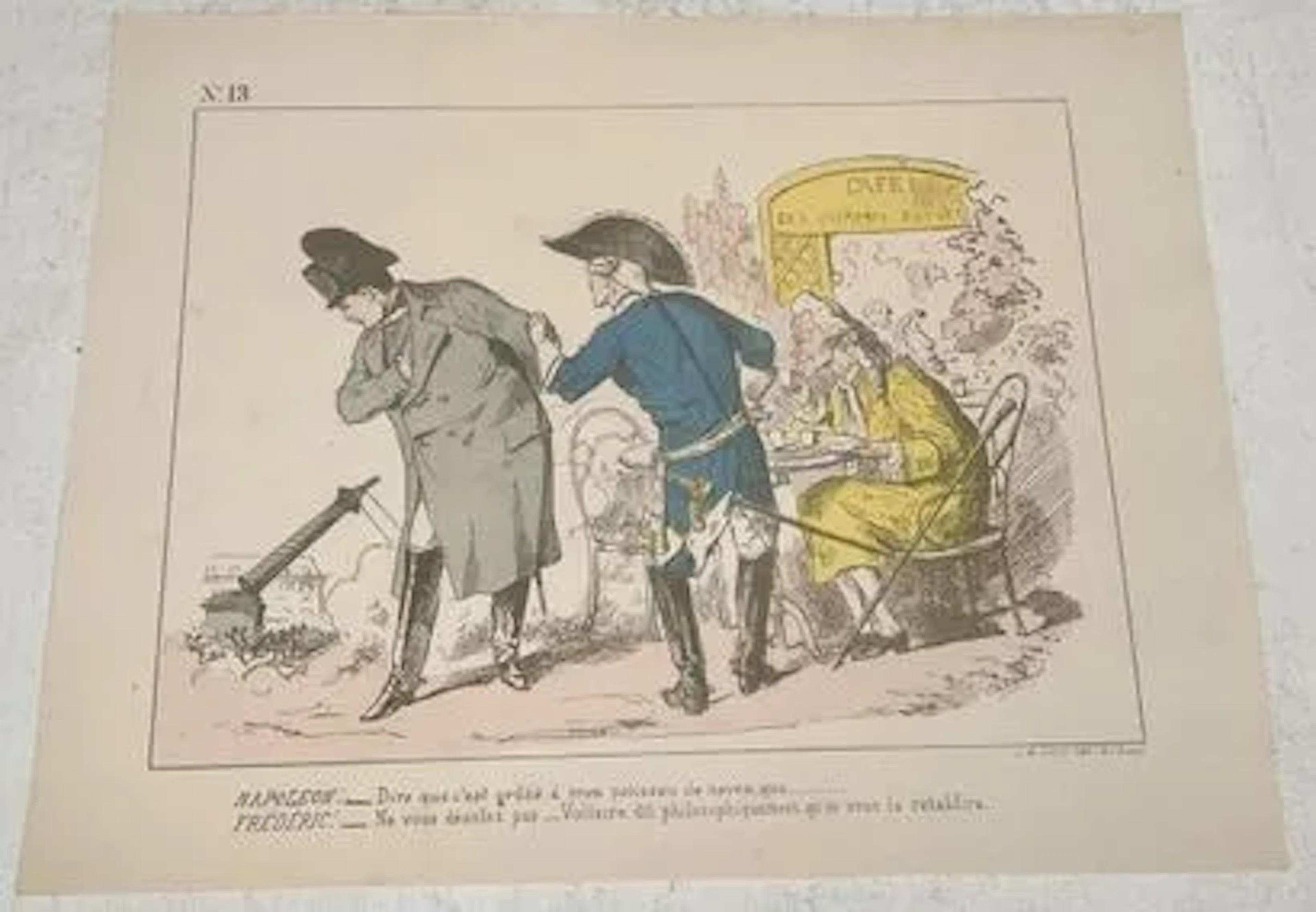 CARICATURE — NAPOLÉON ET FRÉDÉRIC - Lot 74