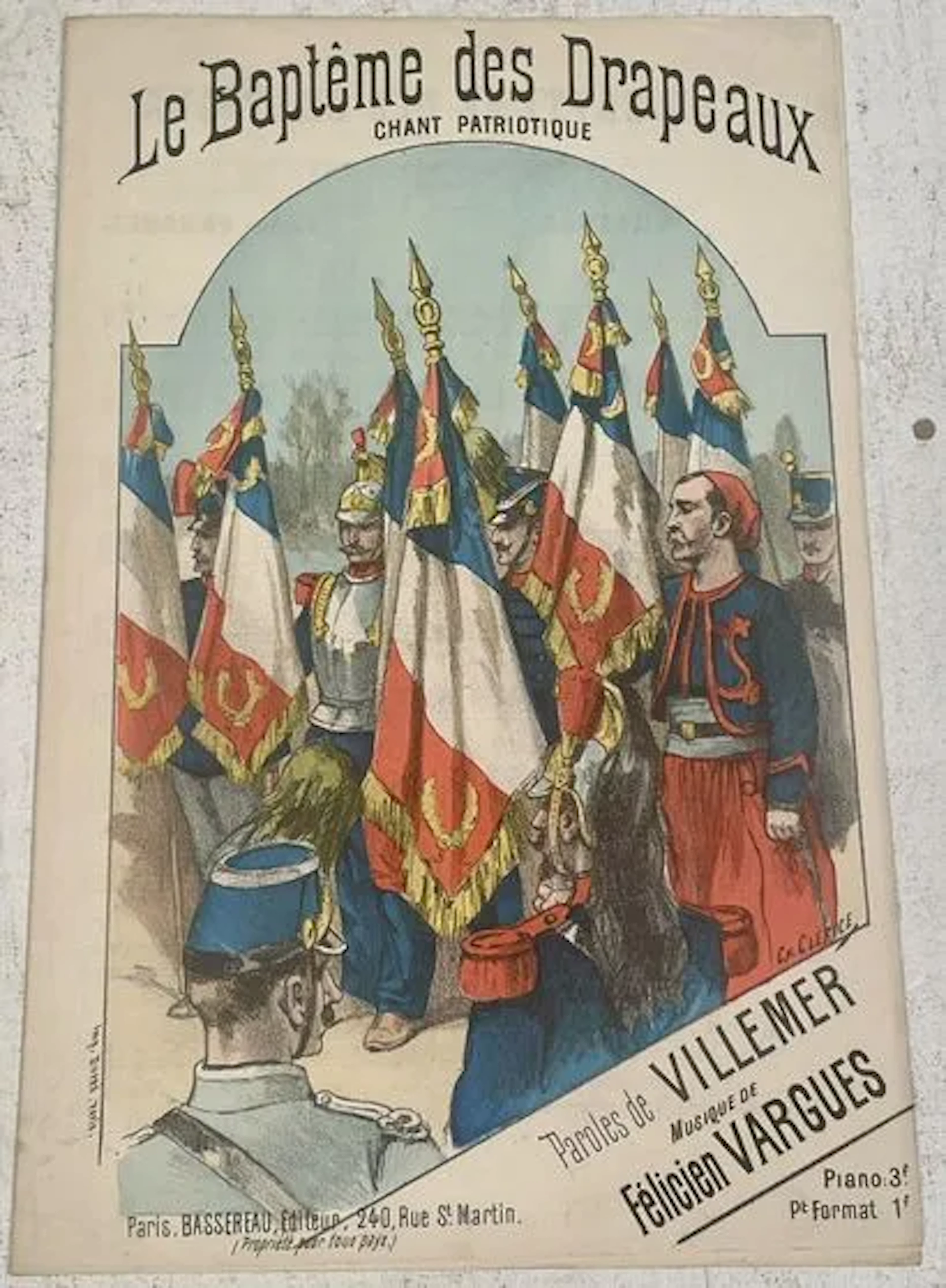 VILLEMER — VARGUES (Félicien) — CLÉRICE (Charles) - Lot 302