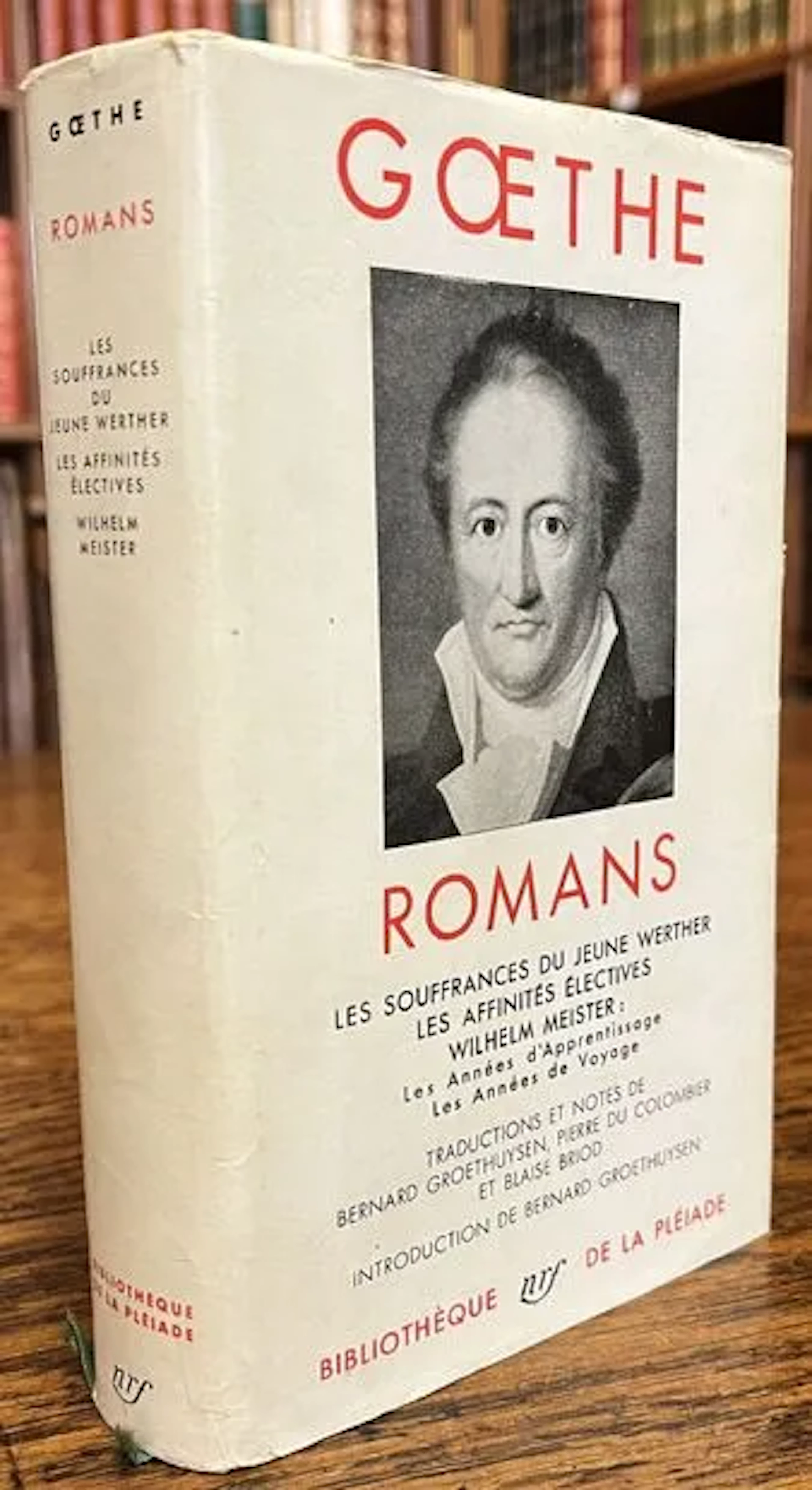 GOETHE — ROMANS — PLÉIADE — 1954 — AVEC JAQUETTE - Lot 114