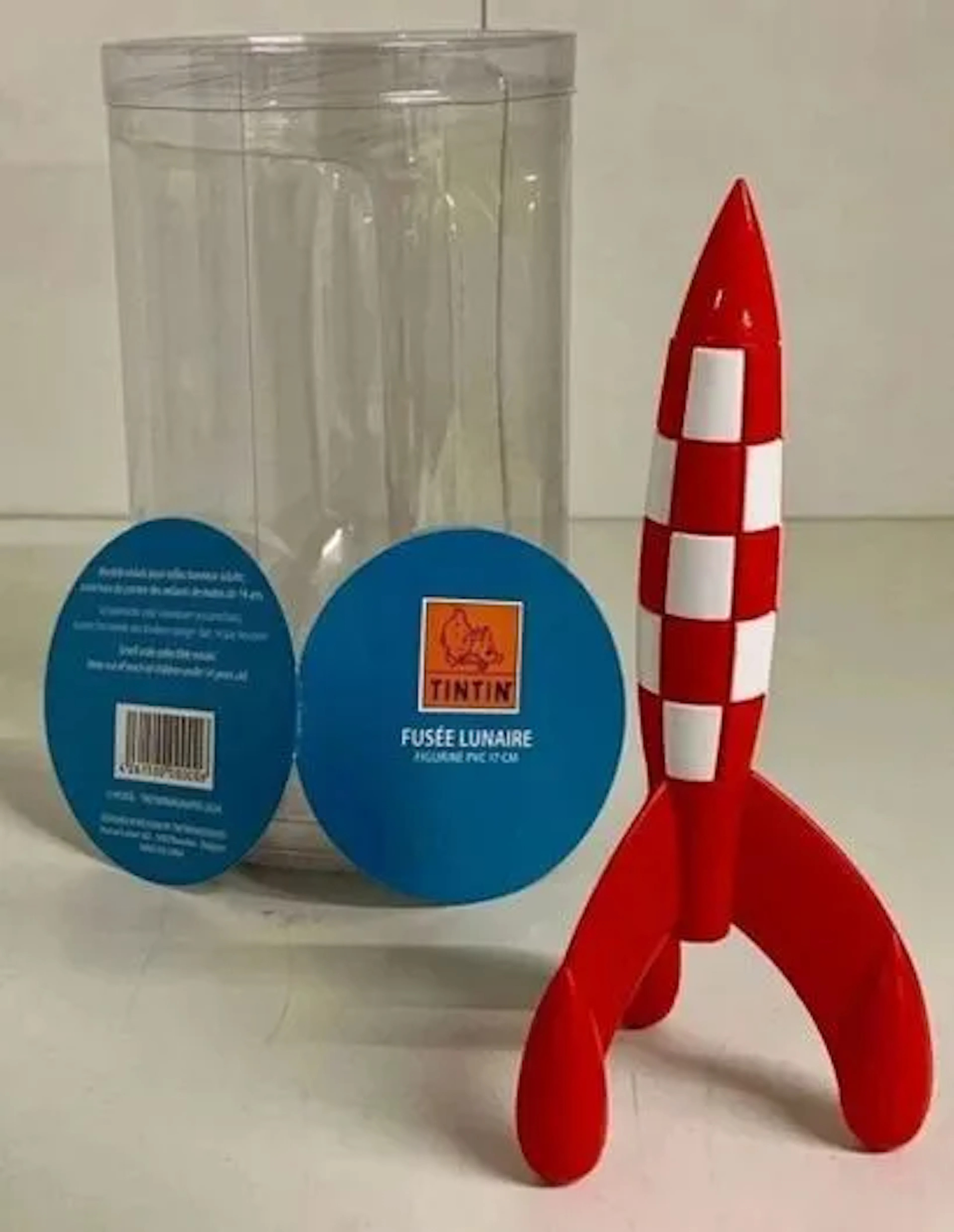 Tintin Moon Rocket 17 cm PVC - Lot 229