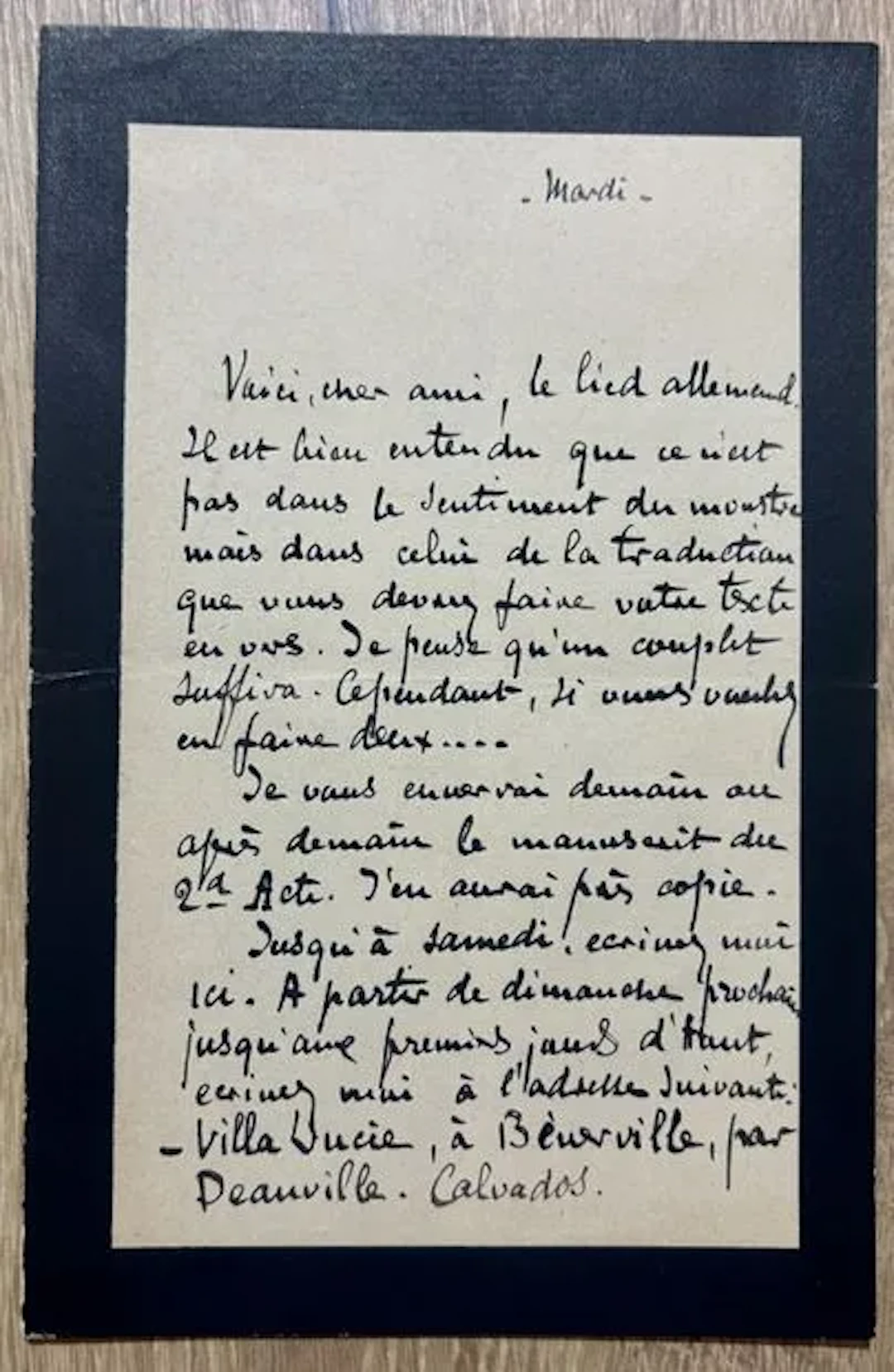 BRUNEAU (Alfred) (1857–1934). French composer and conductor. - Lot 28