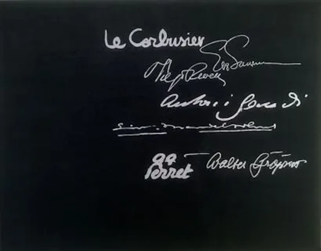 LE CORBUSIER, EERO SAARINEN, VILJO REVELL, ANTONI GAUDI, ERI - Lot 140