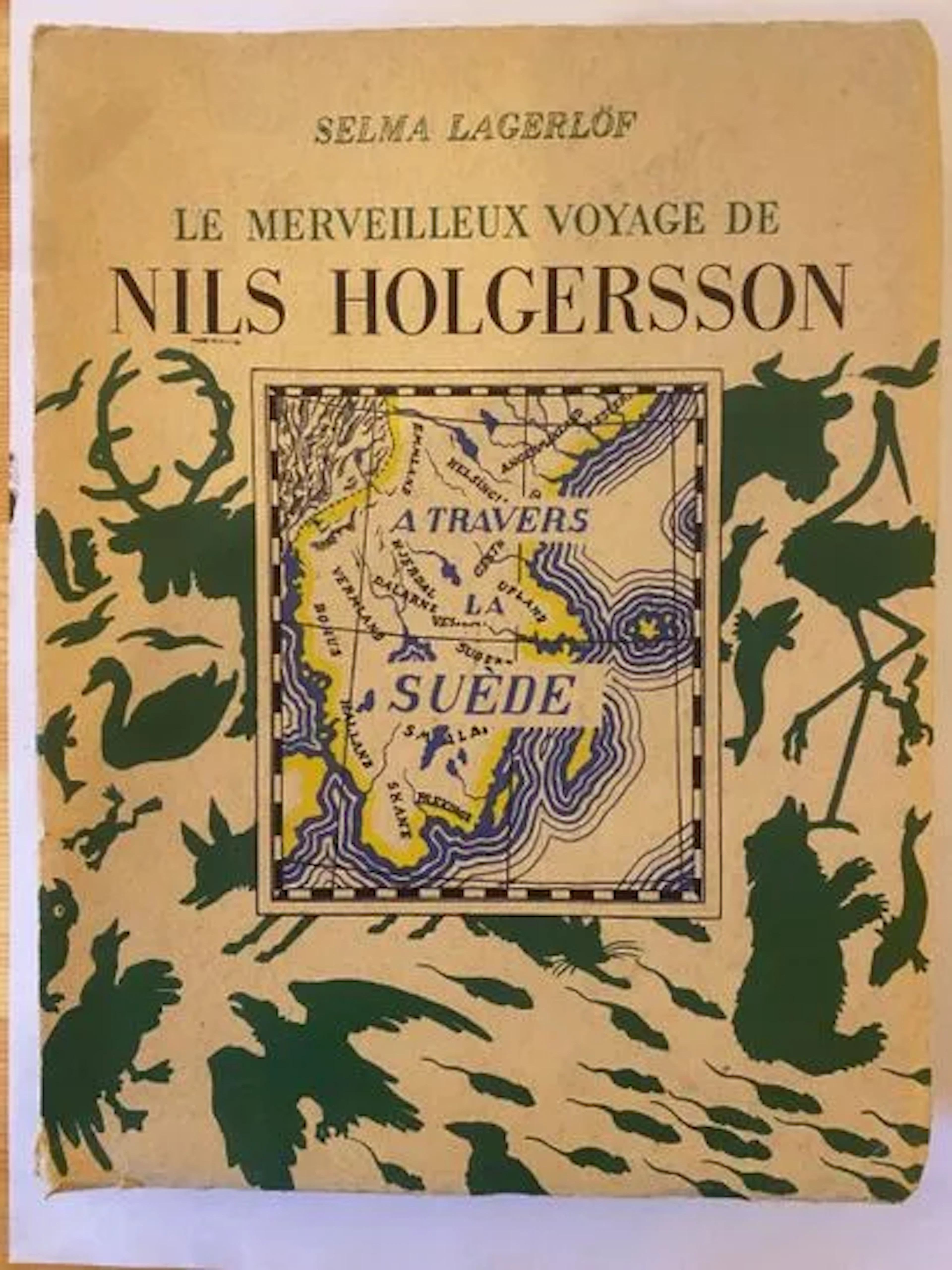 SELMA LAGERLOF. LE MERVEILLEUX VOYAGE DE NILS HOLGERSSON. - Lot 61