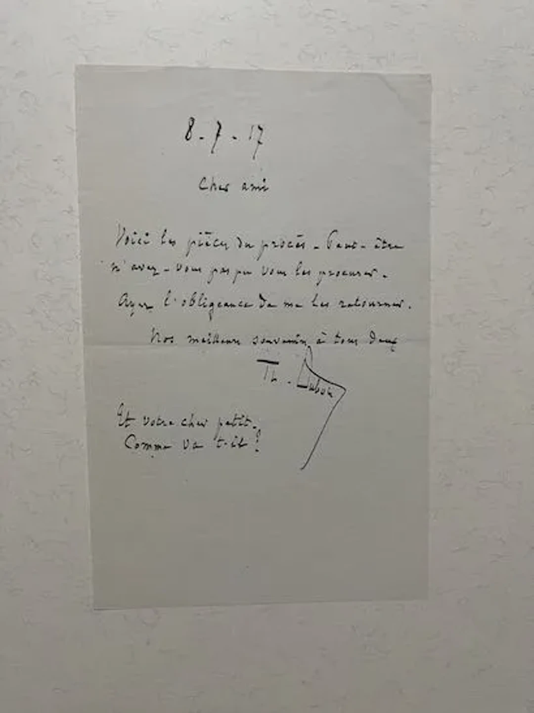DUBOIS (Théodore) (1837-1924) - Lot 110