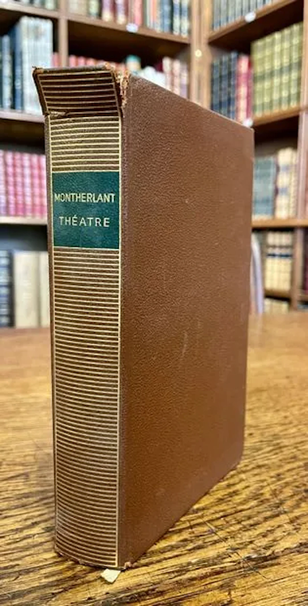 MONTHERLANT — THÉÂTRE — PLÉIADE — 1954 - Lot 315