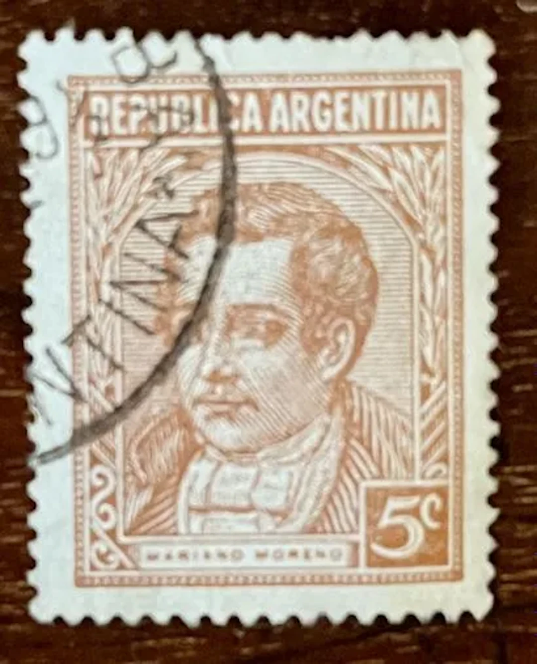 ARGENTINA — MARIANO MORENO — 5 CENTAVOS - Lot 2