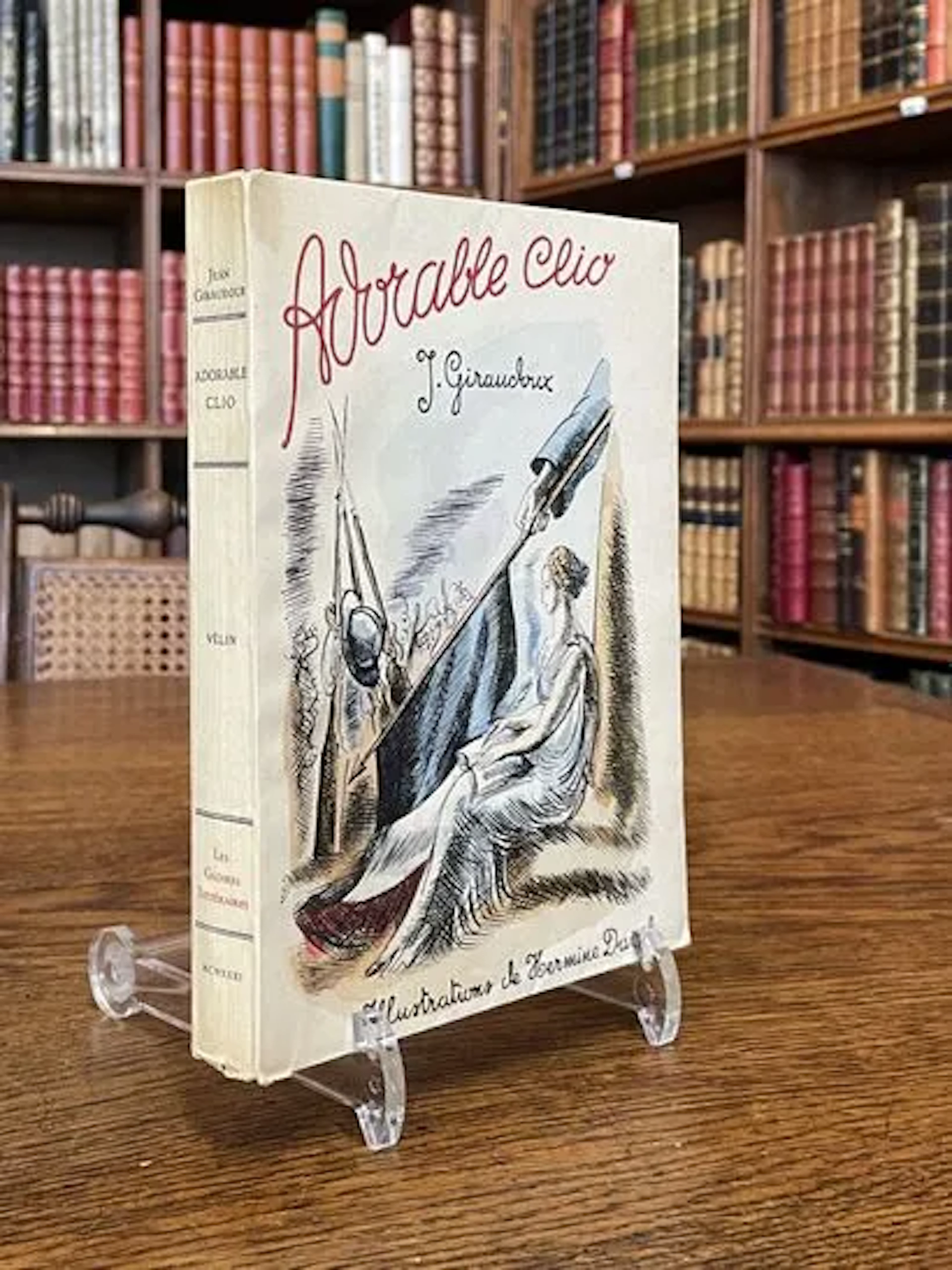 GIRAUDOUX (Jean). Adorable Clio. Illustrations de Hermine Da - Lot 117