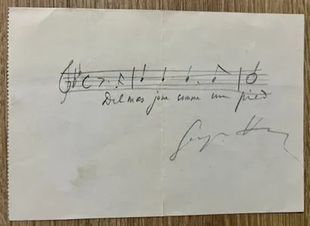 HÜE (Georges) (1858–1948). French composer, born in Versaill - Lot 221