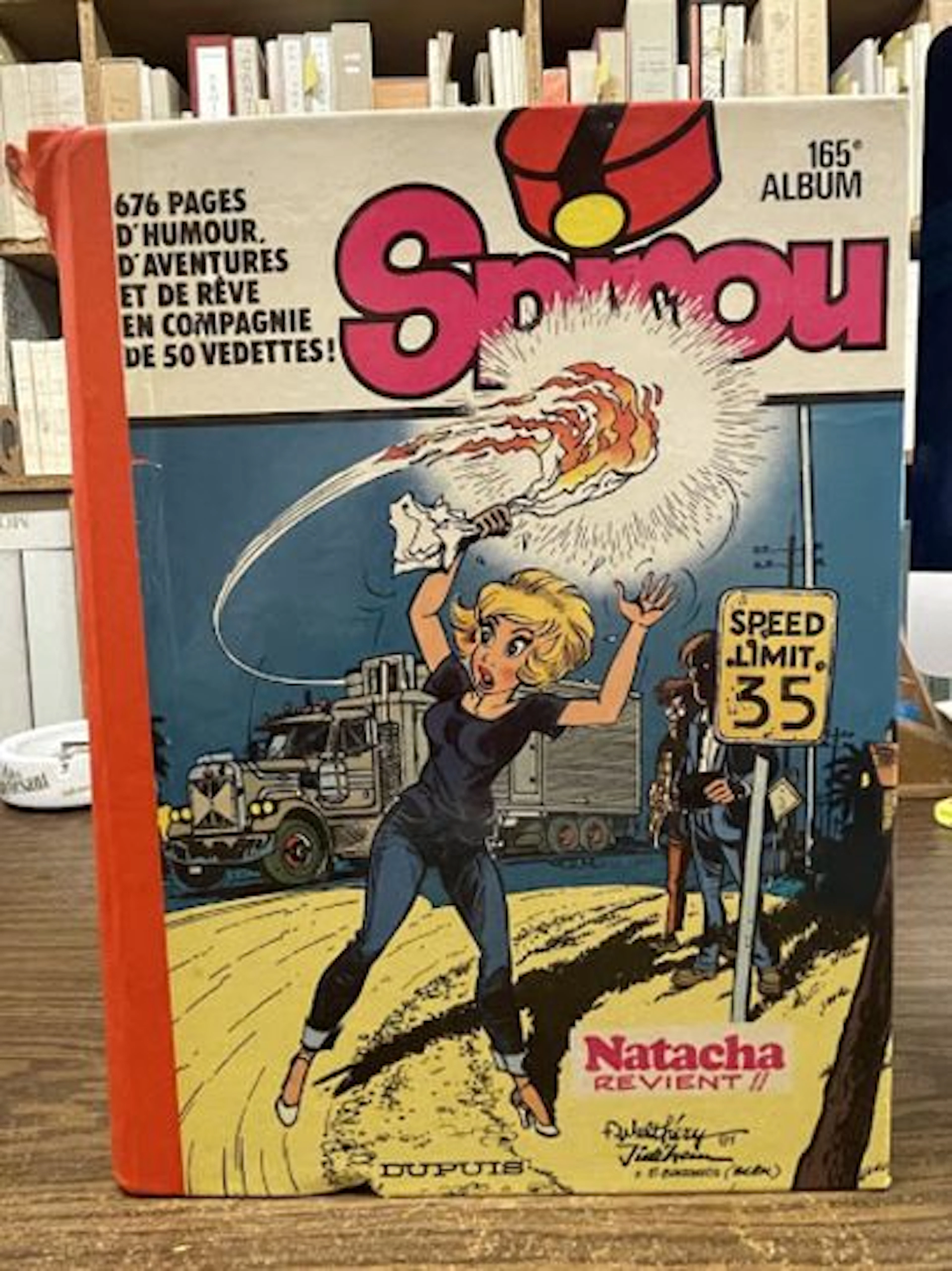 Spirou Album No. 165 - Dupuis Publisher's Binding - 1983 (Re - Lot 281