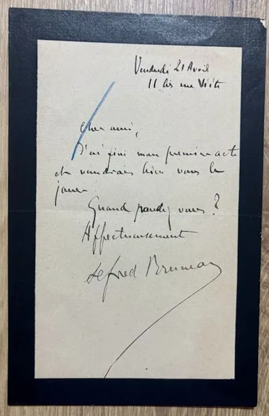 BRUNEAU (Alfred) (1857-1934) naturalisme musical français. - Lot 31