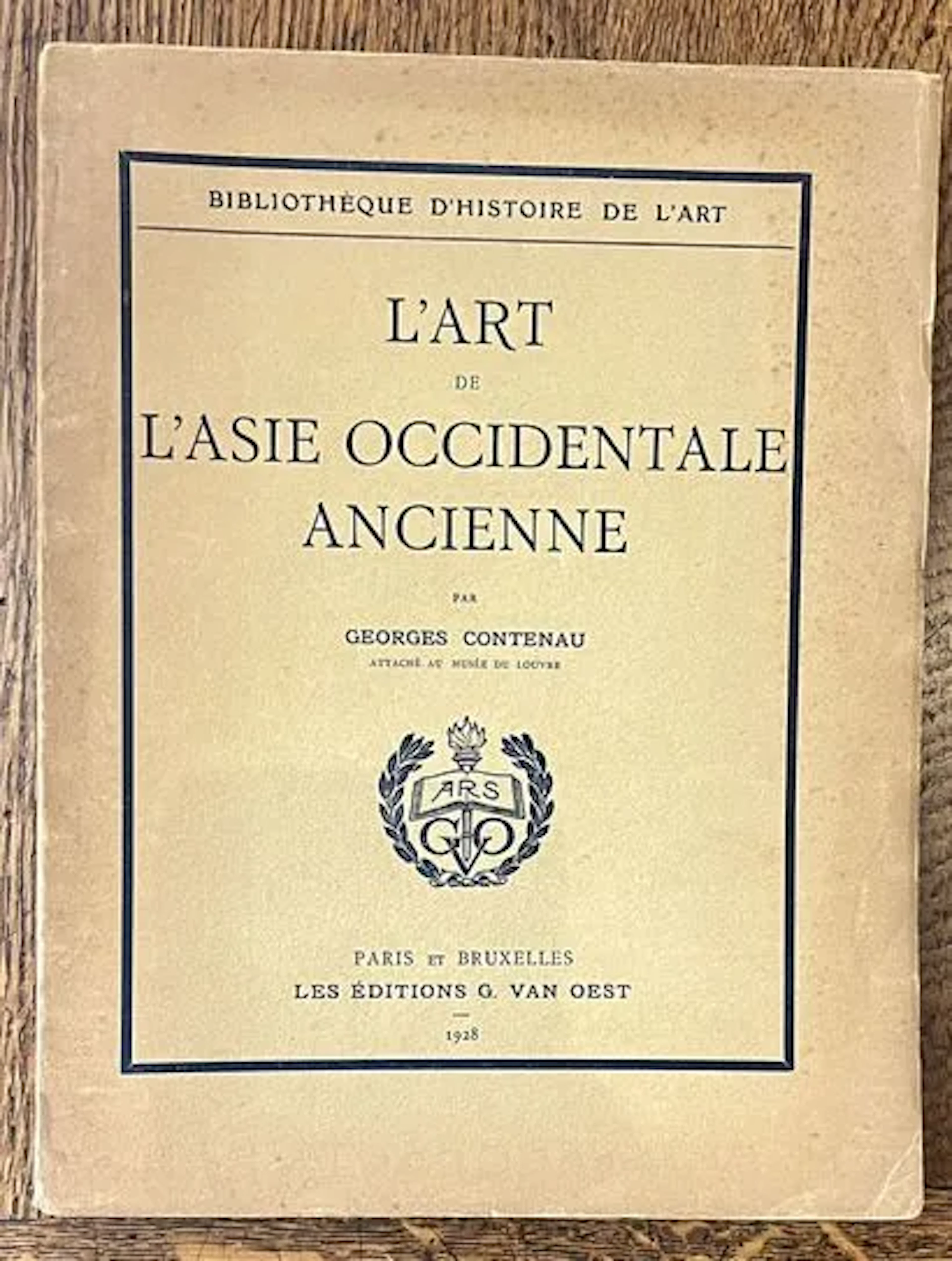 CONTENAU (Georges). — L'Art de l'Asie occidentale ancienne. - Lot 79