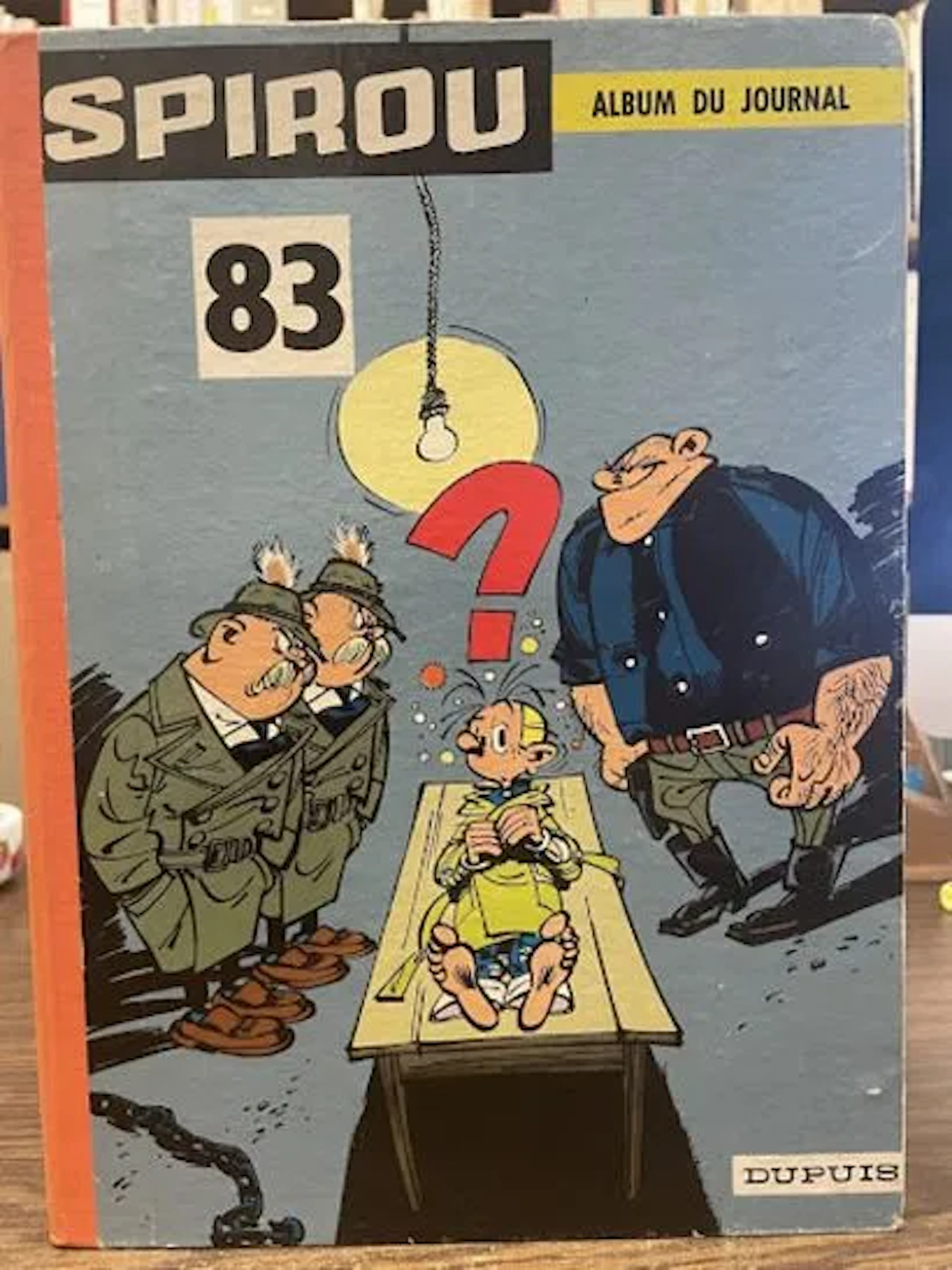 Spirou Album No. 83 - Dupuis Publisher's Binding - 1961 (Ora - Lot 289