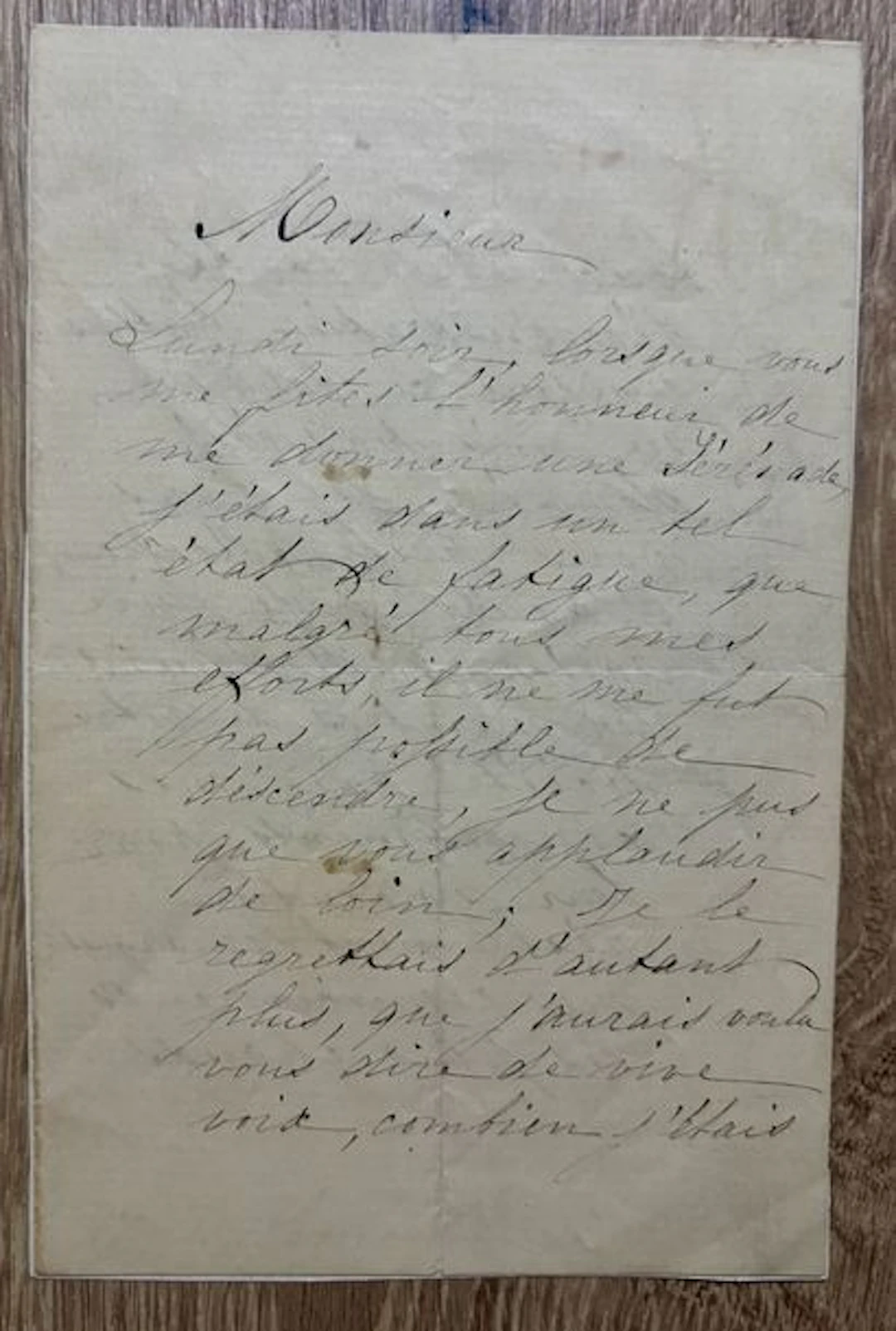 WERTHEIMER (Palmyre) (1832–1917). French opera singer, contr - Lot 298
