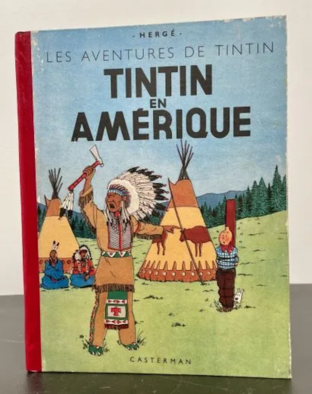 HERGÉ. Tintin in America. - Lot 168
