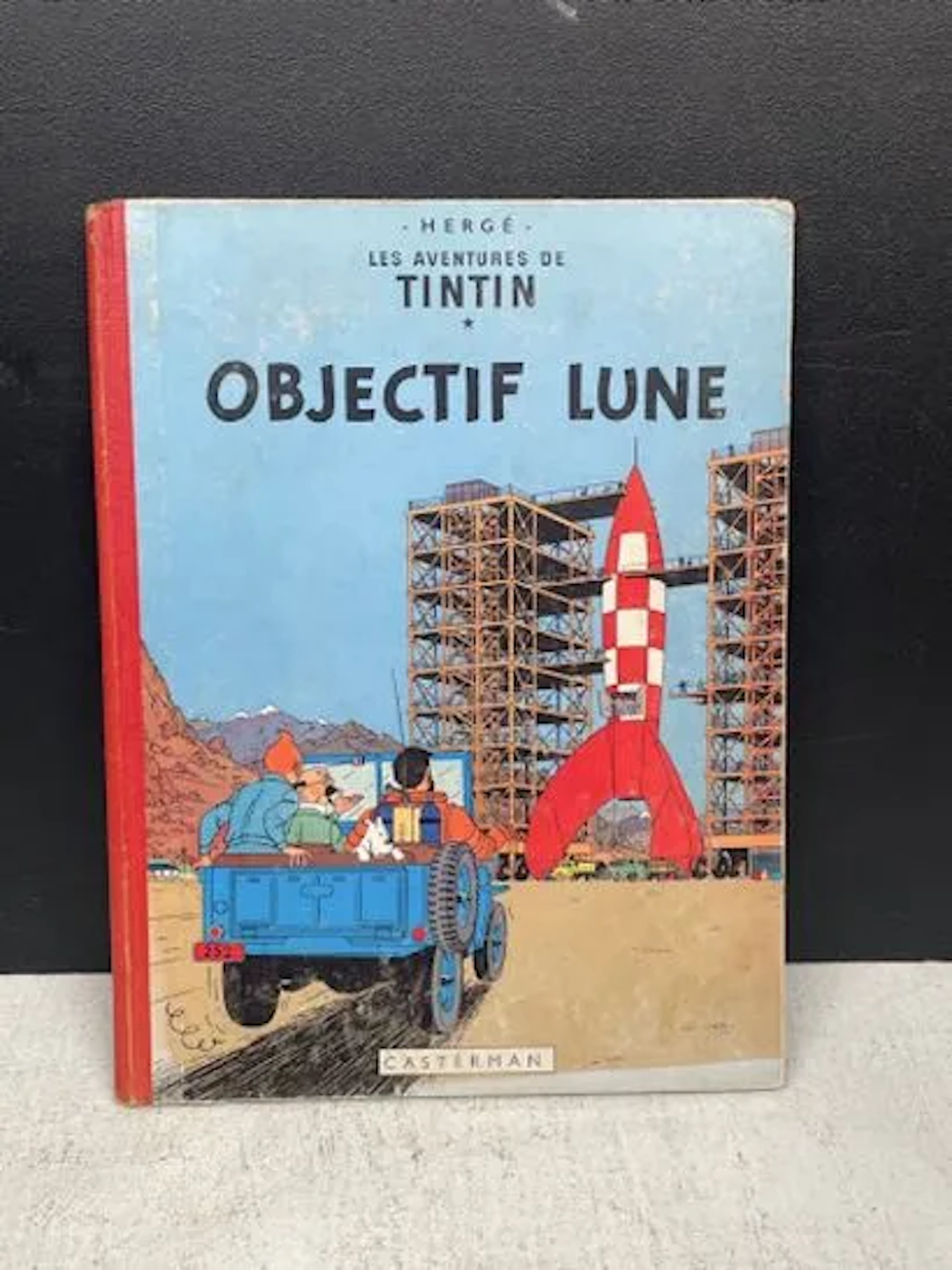HERGÉ - Destination Moon (Casterman, print run B34 - 1963) - Lot 221